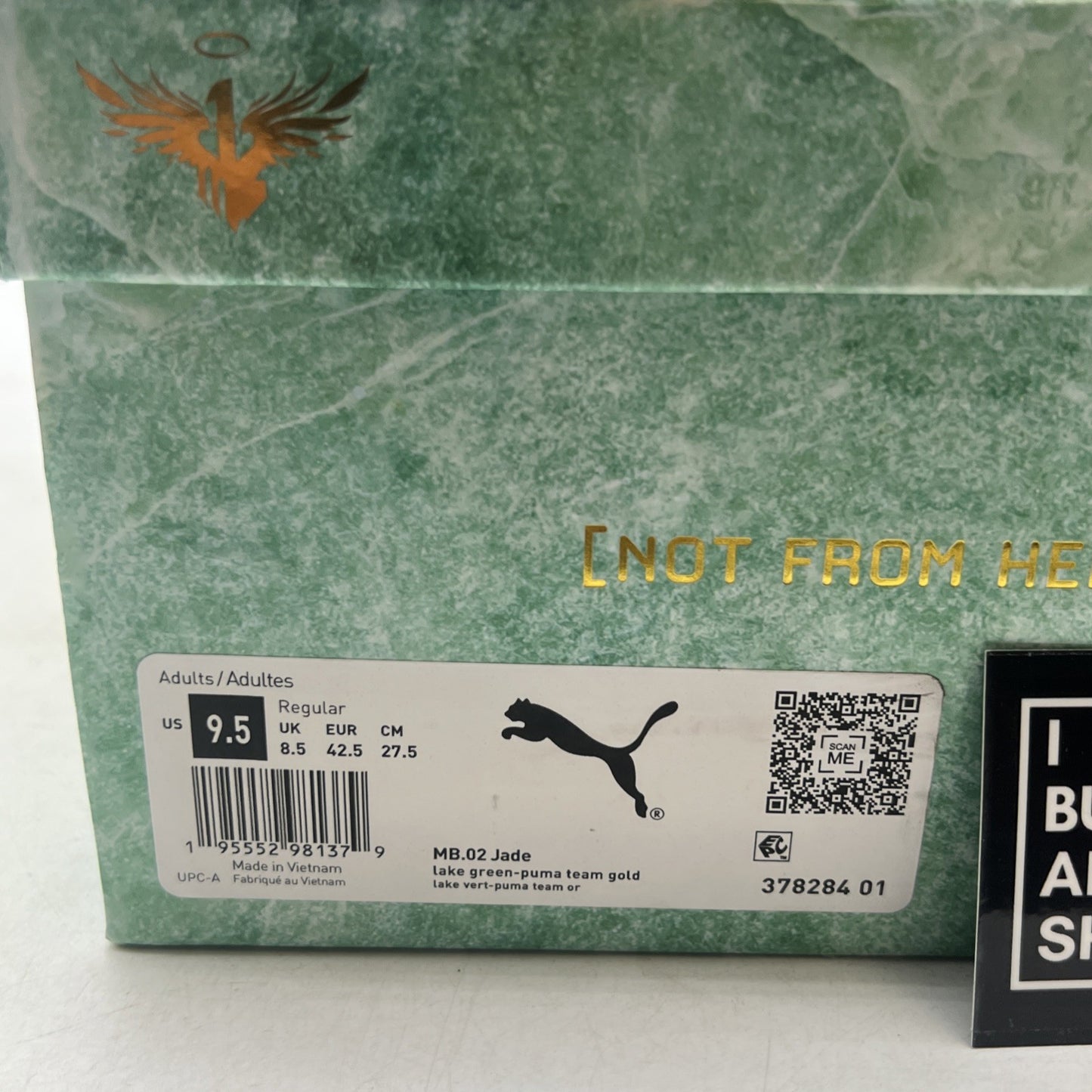 Size 9.5 - PUMA MB.02 Jade - (378284-01)