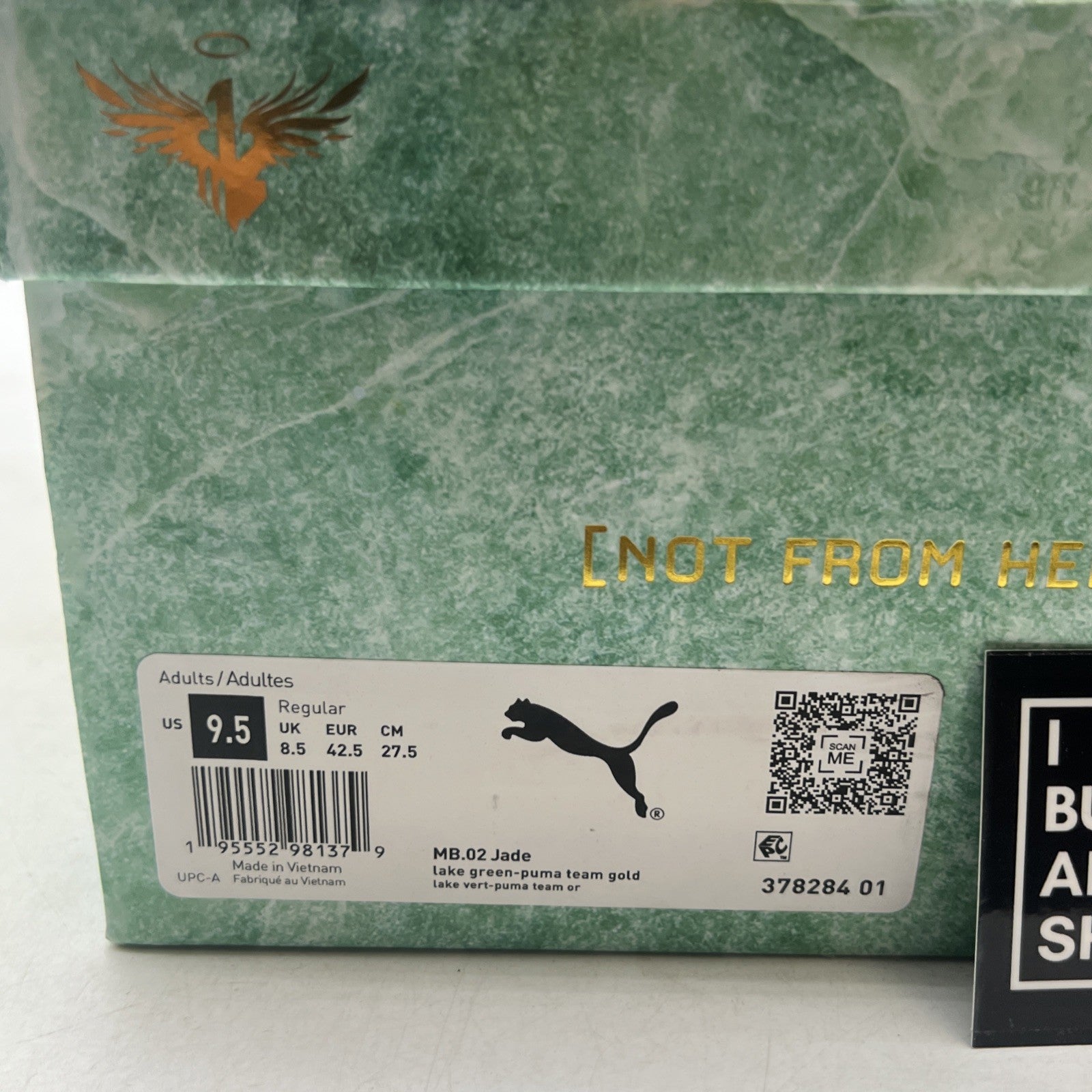 Size 9.5 - PUMA MB.02 Jade - (378284-01)