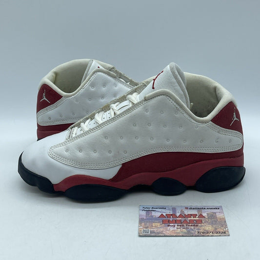 Size 7Y - Nike Air Jordan 13 Varsity Red Suede Leather White Red (310811-105)