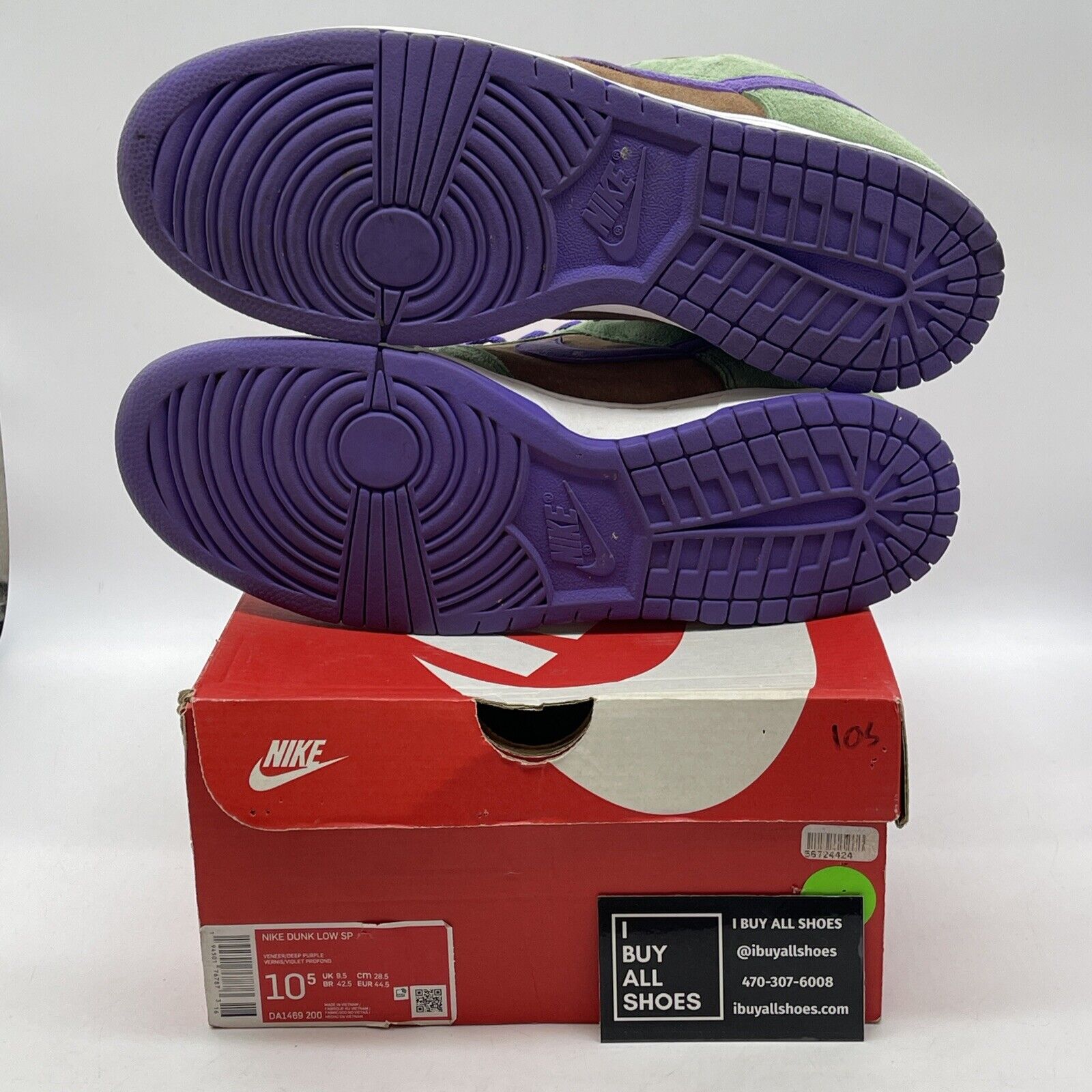 Size 10.5 - Nike Dunk SP Retro 2020 Low Veneer Brown Suede (DA1469-200)