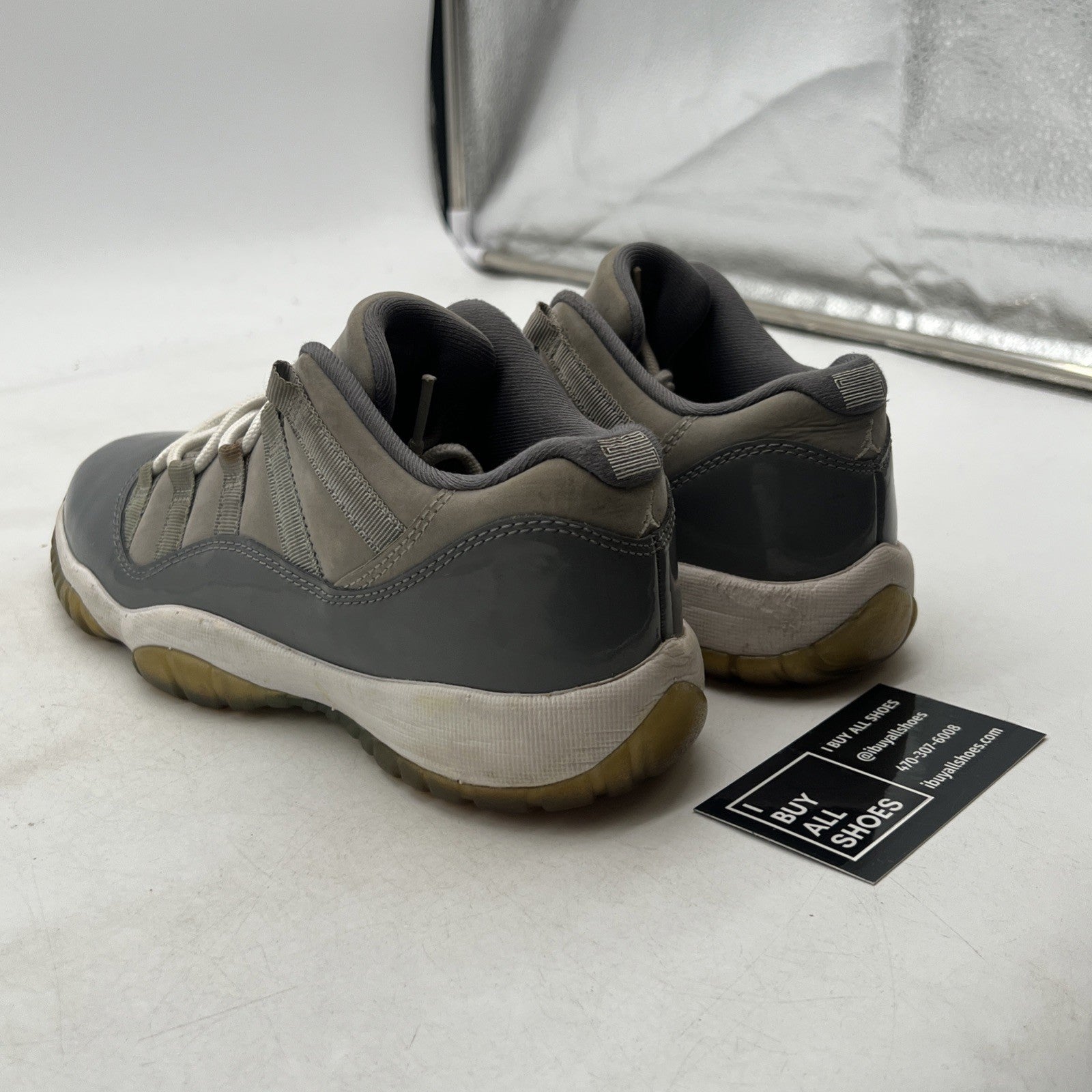 Size 5.5Y - Air Jordan 11 Retro Low Cool Grey 2018 (528896-003)
