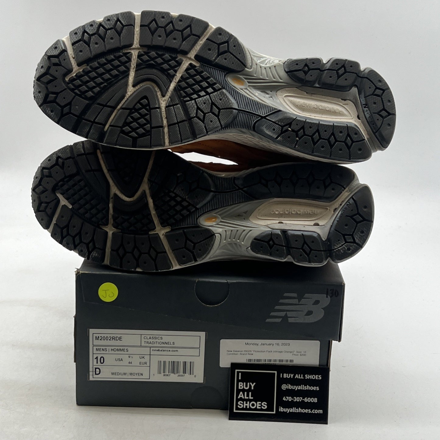 Size 10 - New Balance 2002R Protection Pack - Vintage Orange (M2002RDE)
