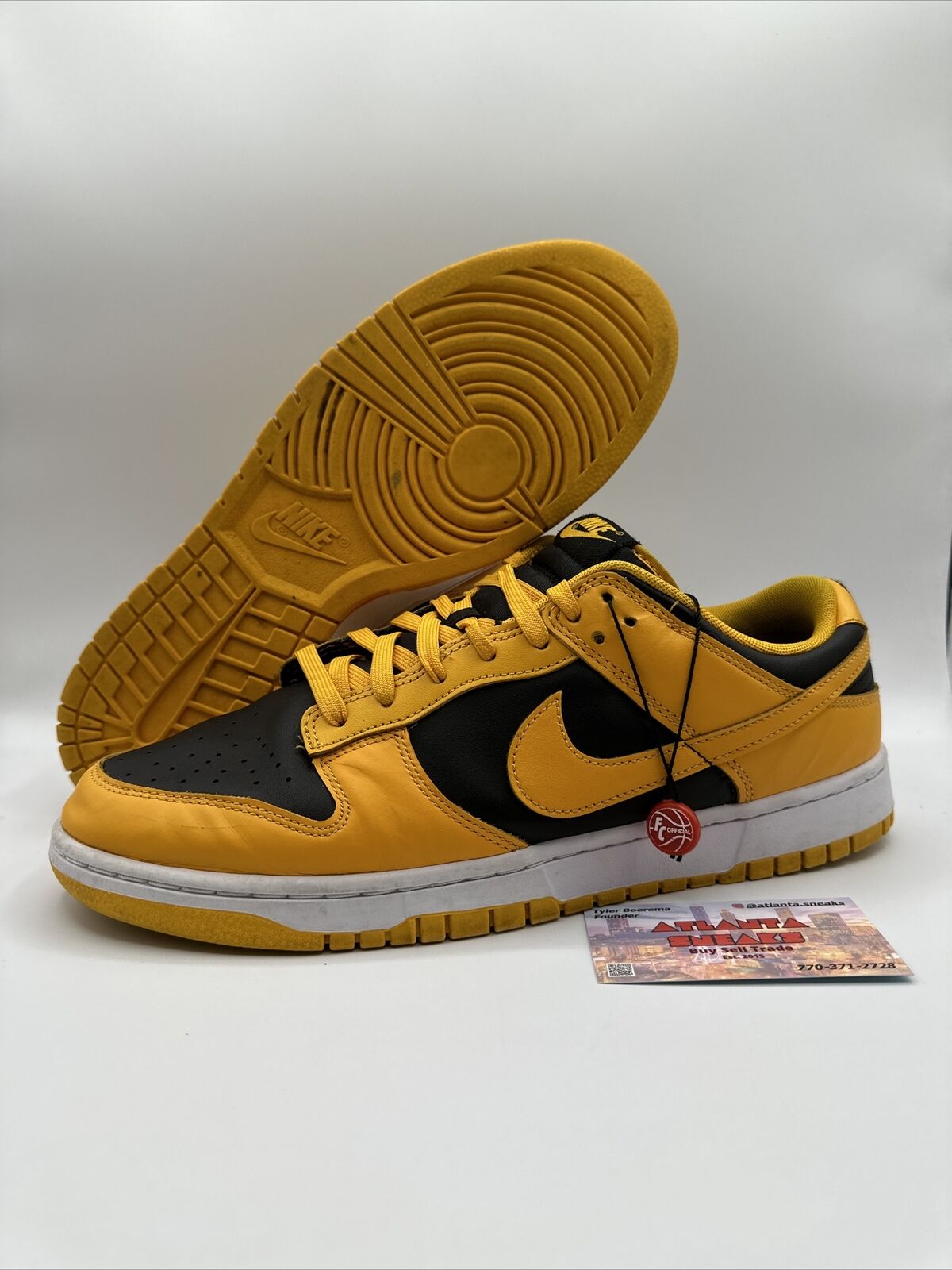 Size 12 -  Nike Dunk Low Championship Goldenrod 2021