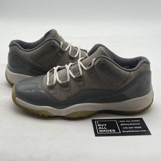 Size 5.5Y - Air Jordan 11 Retro Low Cool Grey 2018 (528896-003)