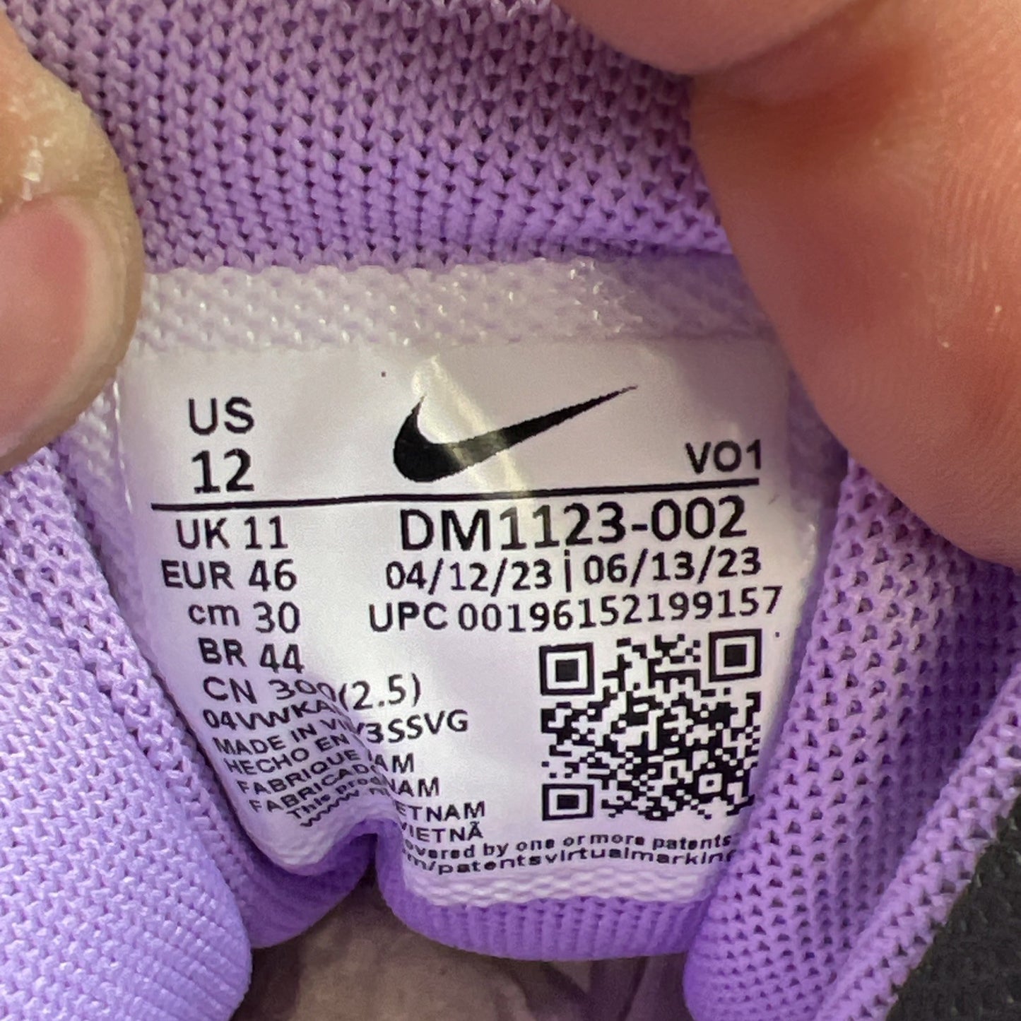 Size 12 - Nike LeBron Witness 7 Lakers (DM1123-002)