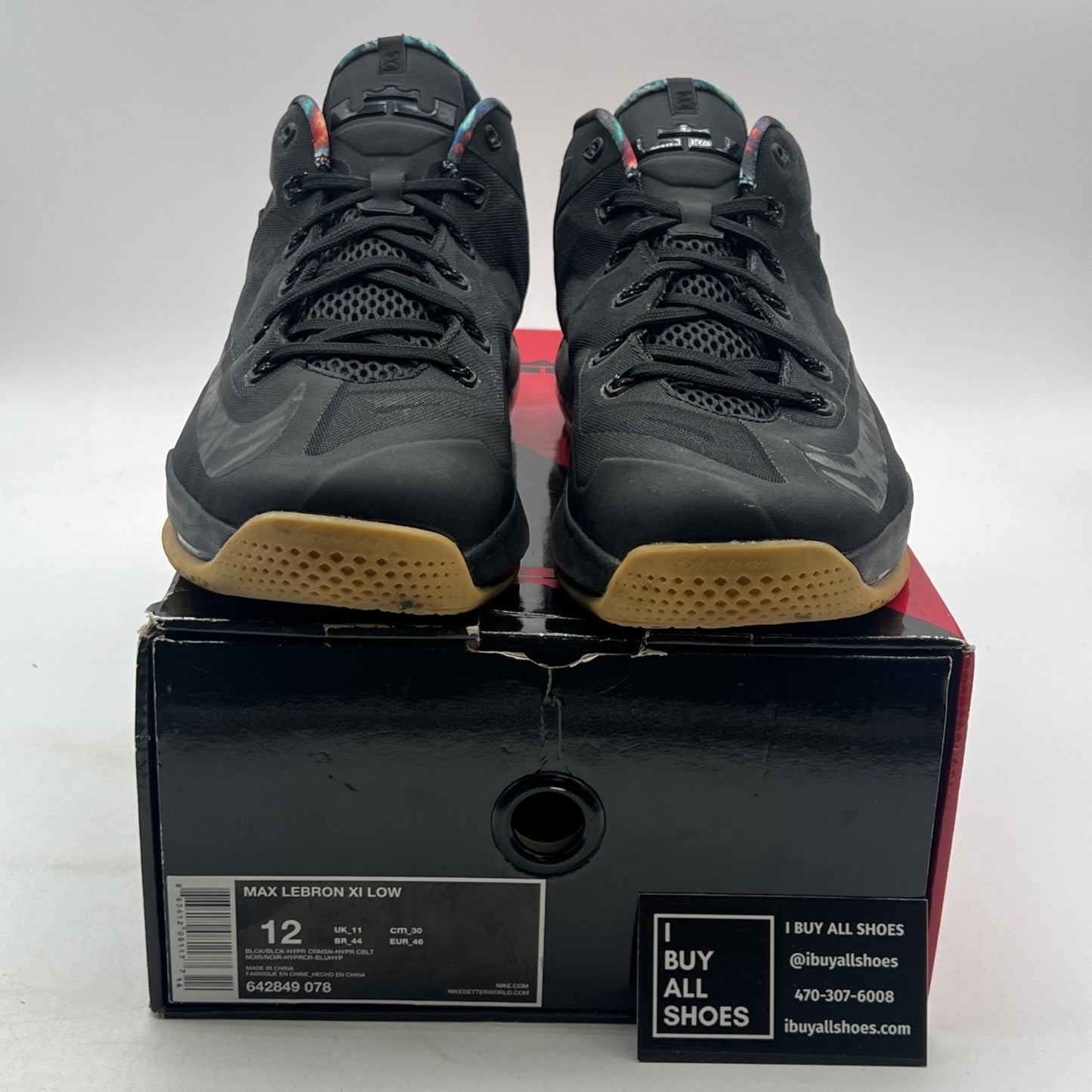 Size 12 - Nike Max LeBron 11 Low Gum (642849-078)