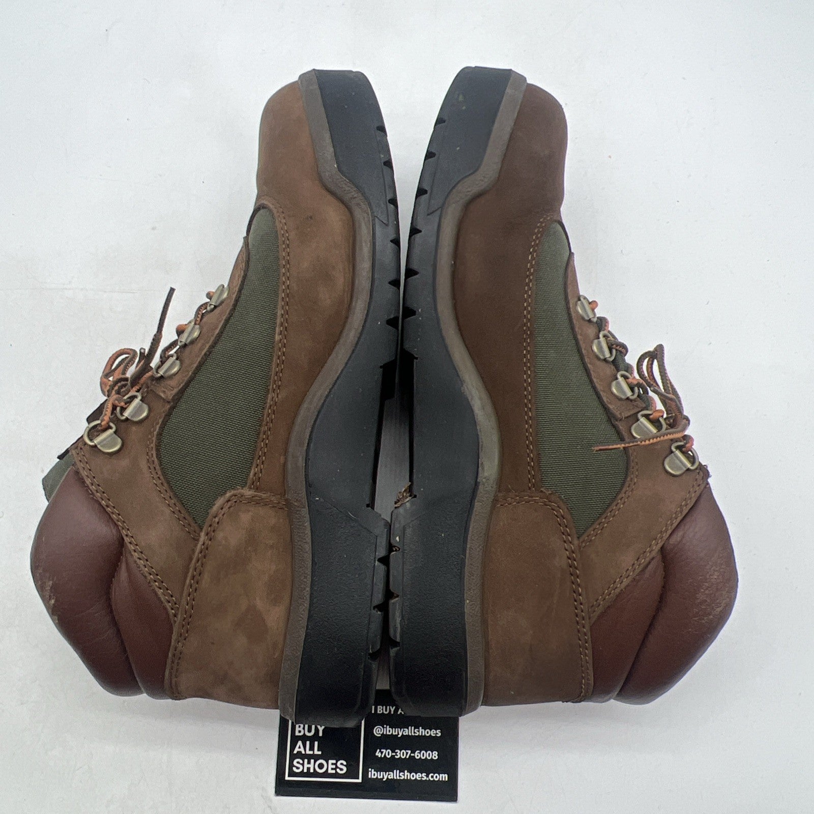 Size 10 - Men's Timberland Field Waterproof Mid Boots TB-0A18A6-D47 Brown Nubuck