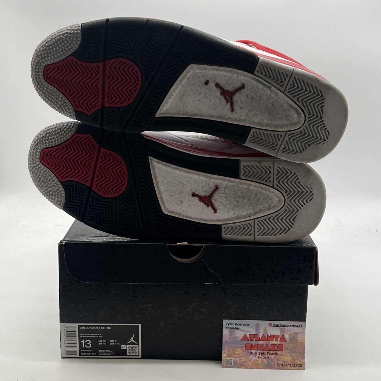 Size 13 - Air Jordan 4 Retro Mid Red Cement (DH6927-161)