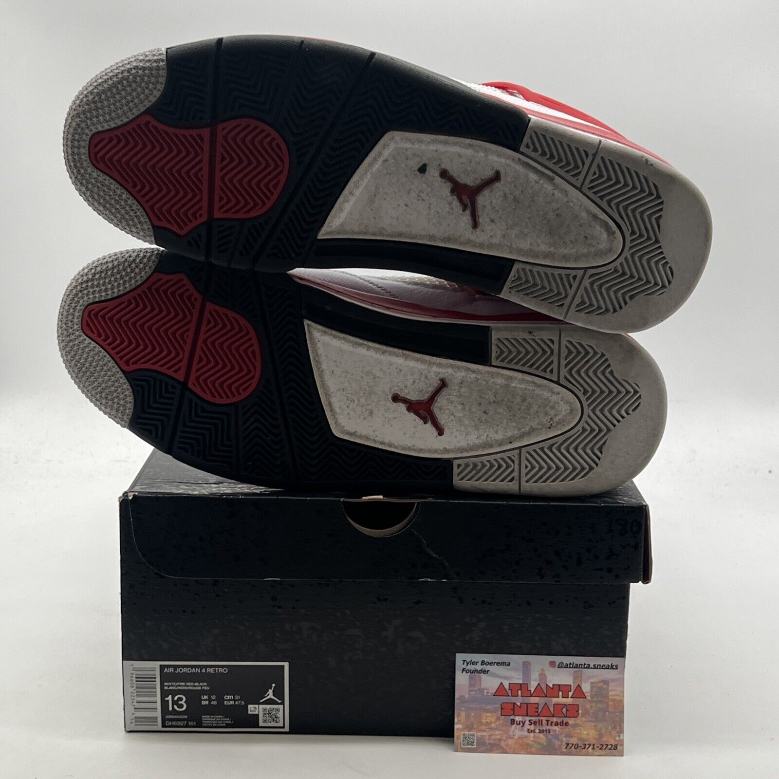 Size 13 - Air Jordan 4 Retro Mid Red Cement (DH6927-161)