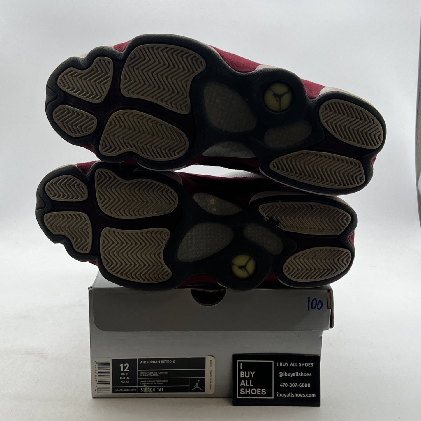 Size 12 - Air Jordan 13 Retro 2005 Grey Toe (310004-161)