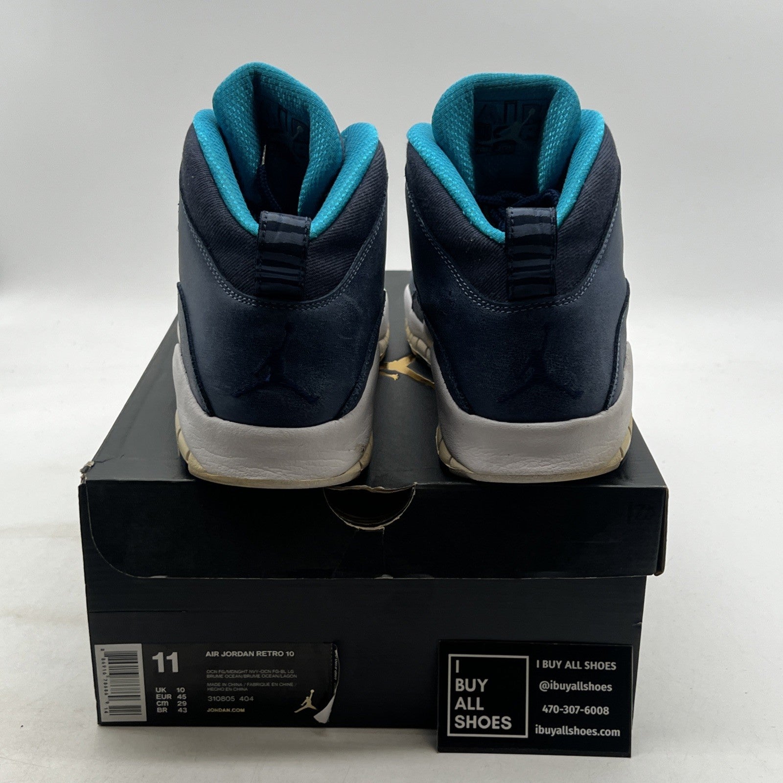 Size 11 - Air Jordan 10 Retro Los Angeles (310805-404)