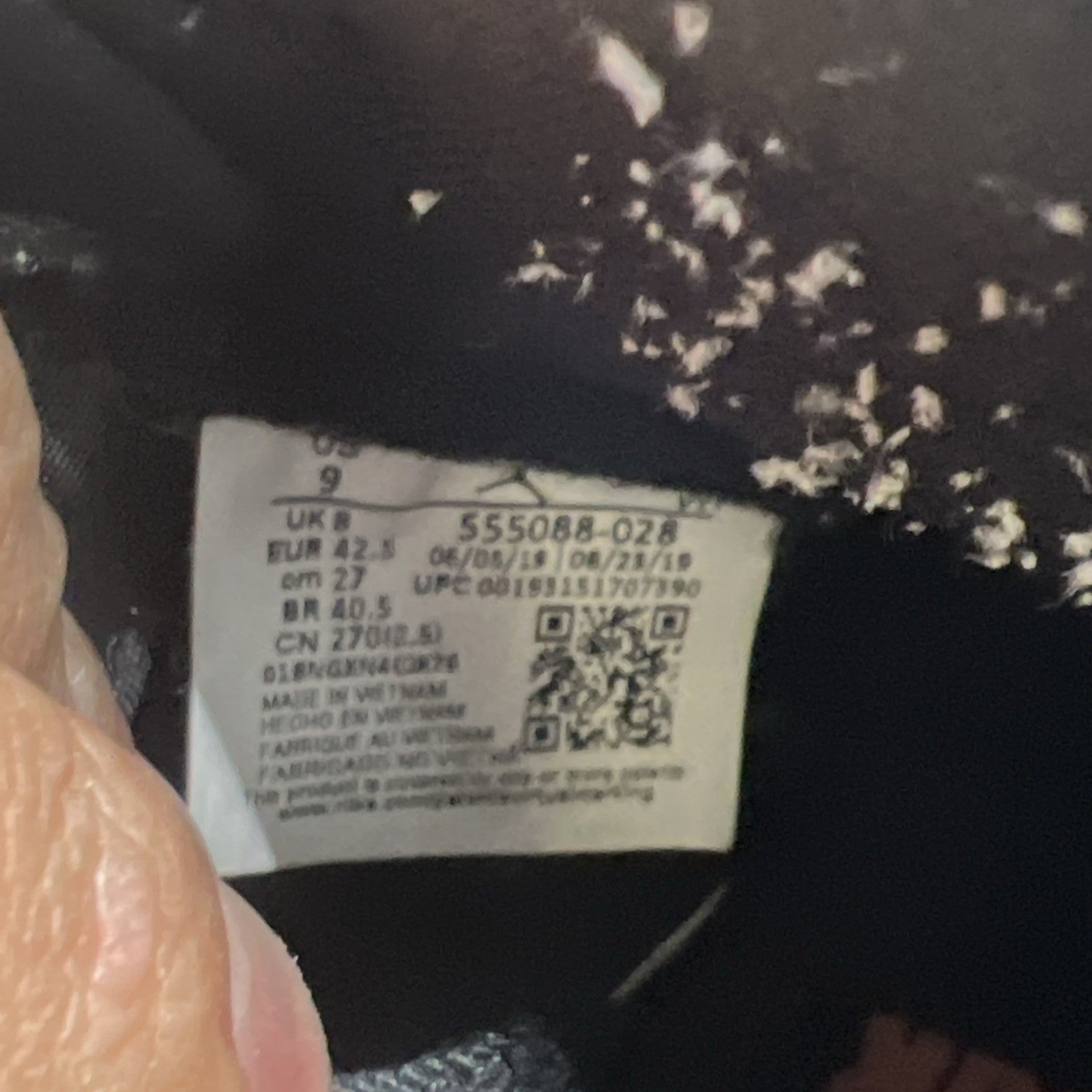 Size 9 - Air Jordan 1 Retro OG High Shattered Backboard 3.0 (555088-028)