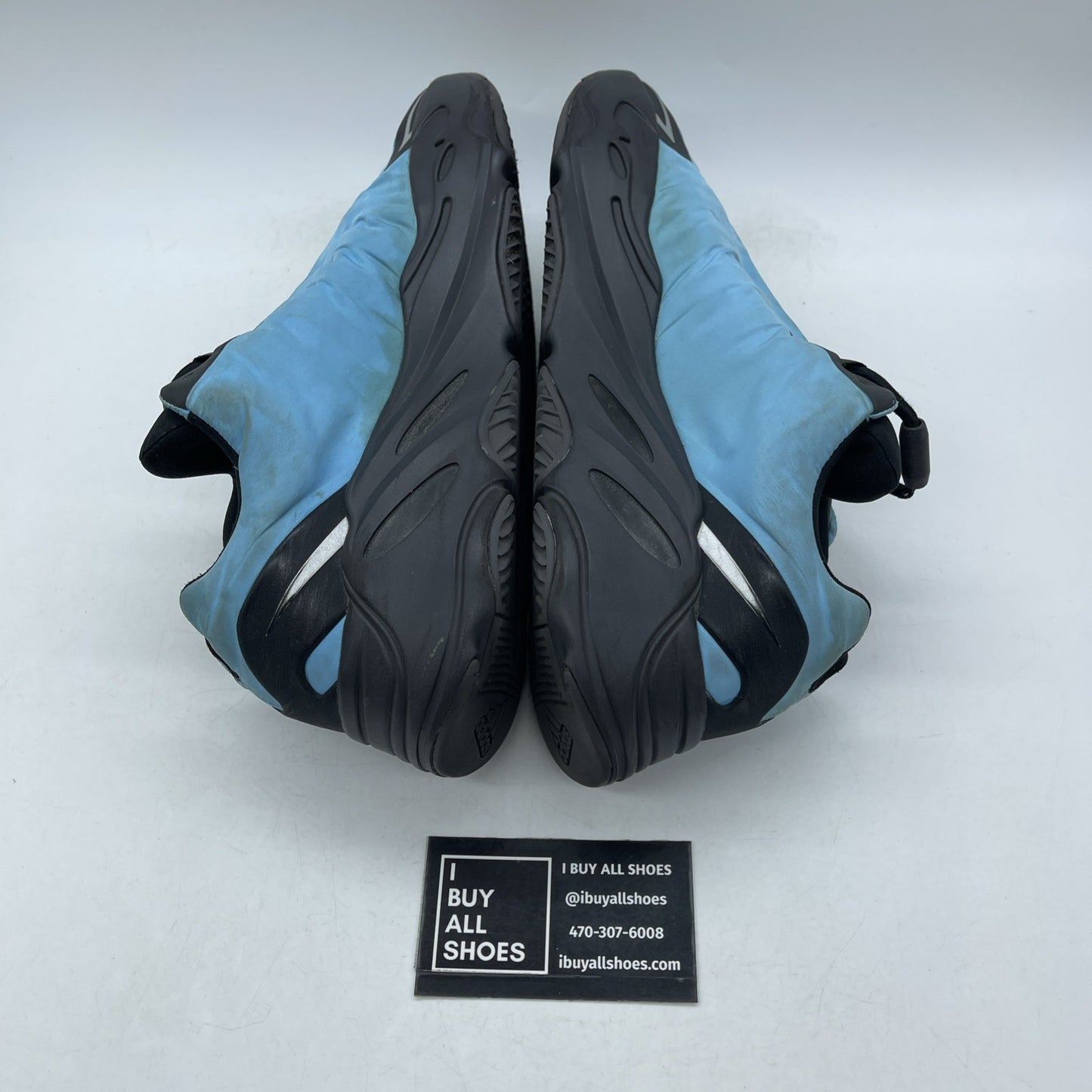Size 9 - adidas Yeezy Boost 700 MNVN Bright Cyan Blue Black (GZ3079)