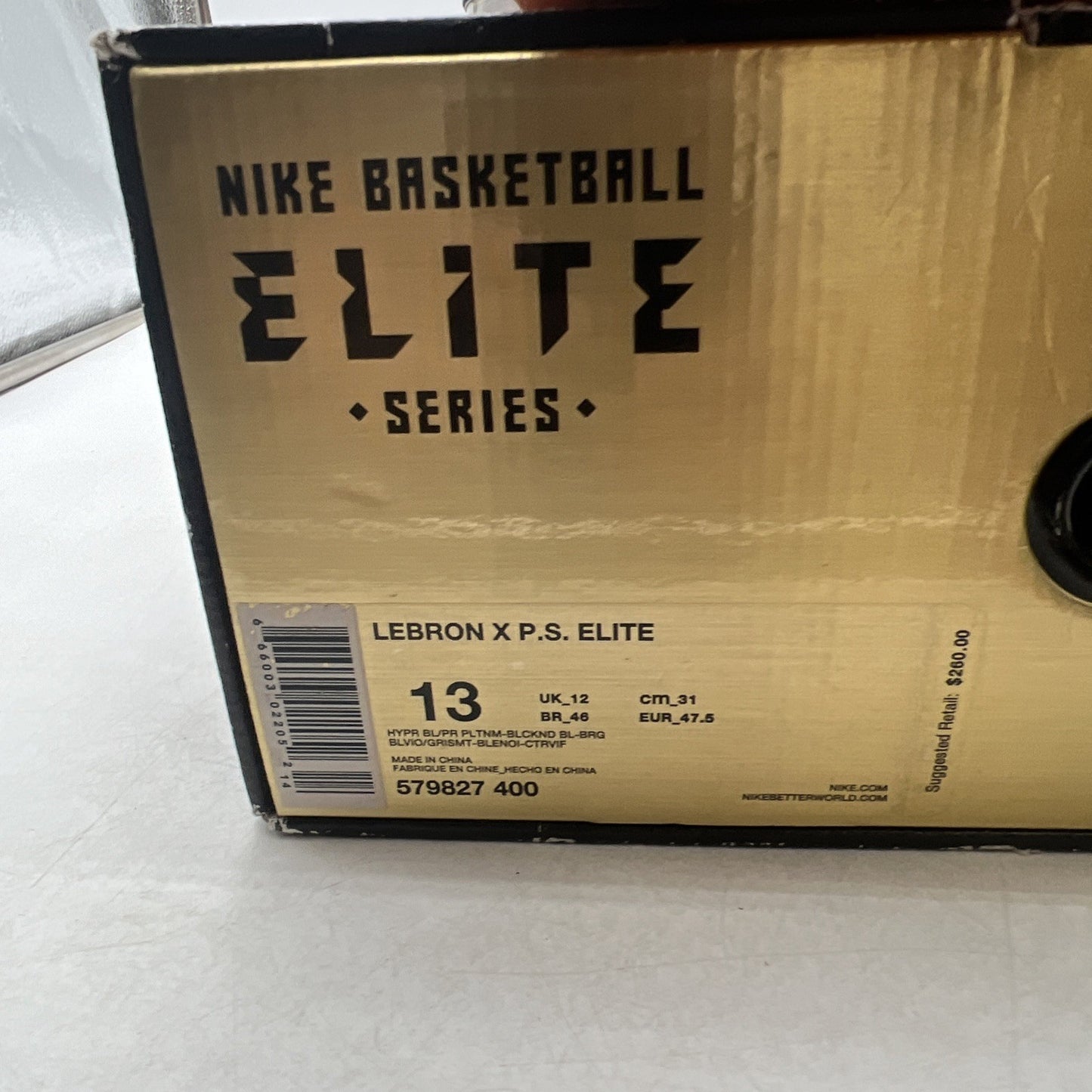 Size 13 - Nike LeBron 10 P.S Elite Superhero (579827-400)