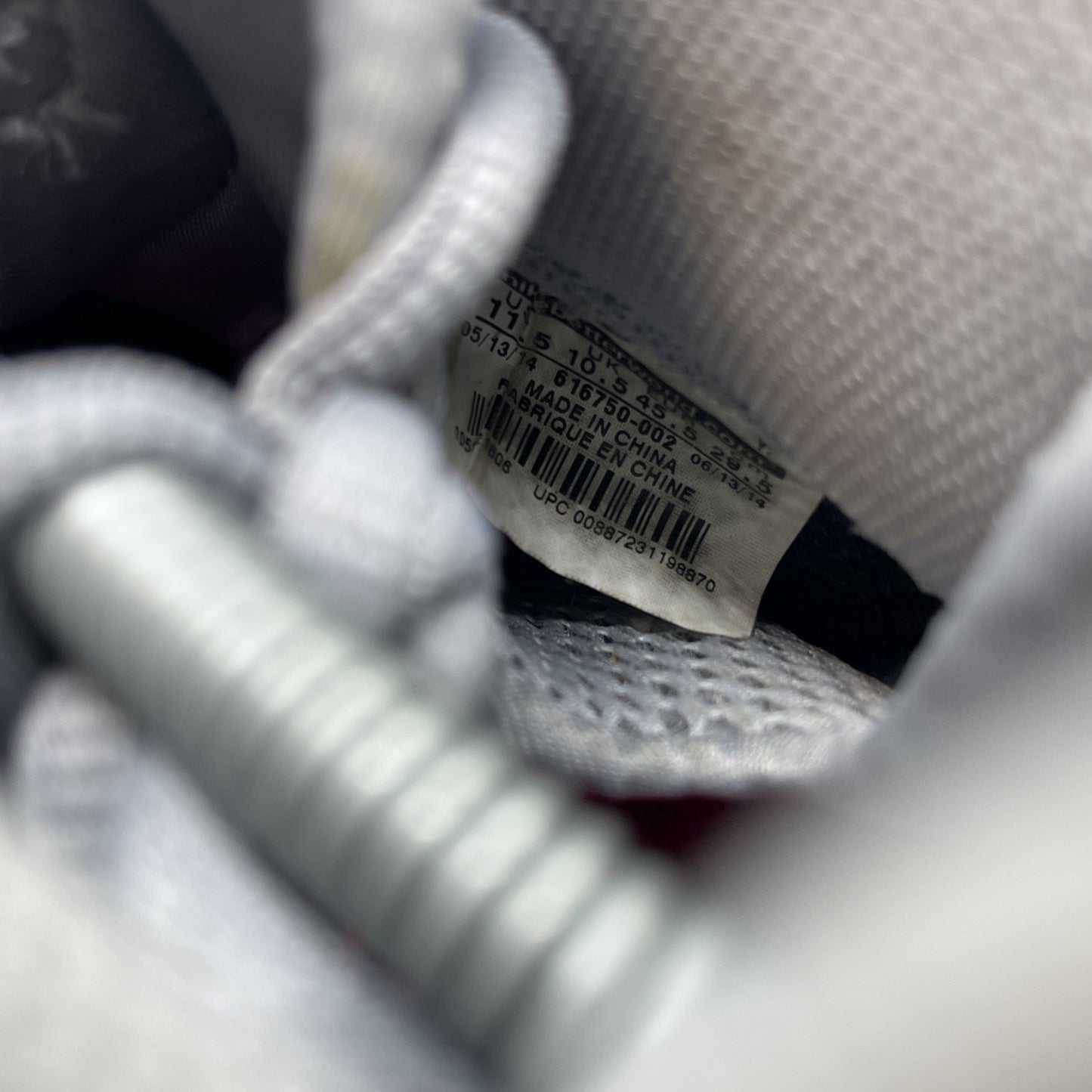 Size 11.5 - Nike Air Foamposite Pro PRM Elephant Print Grey Black (616750-002)