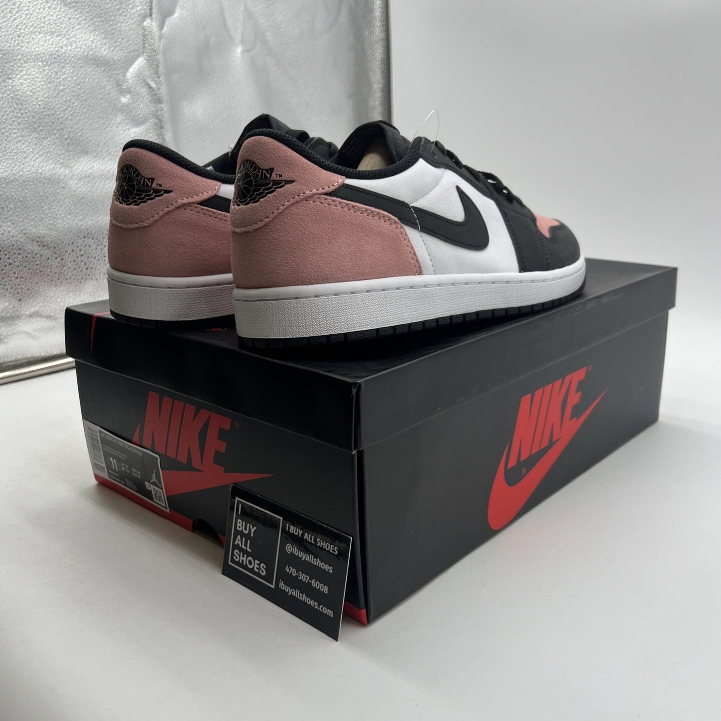 Size 11 - Air Jordan 1 Low OG Bleached Coral (CZ0790-061)