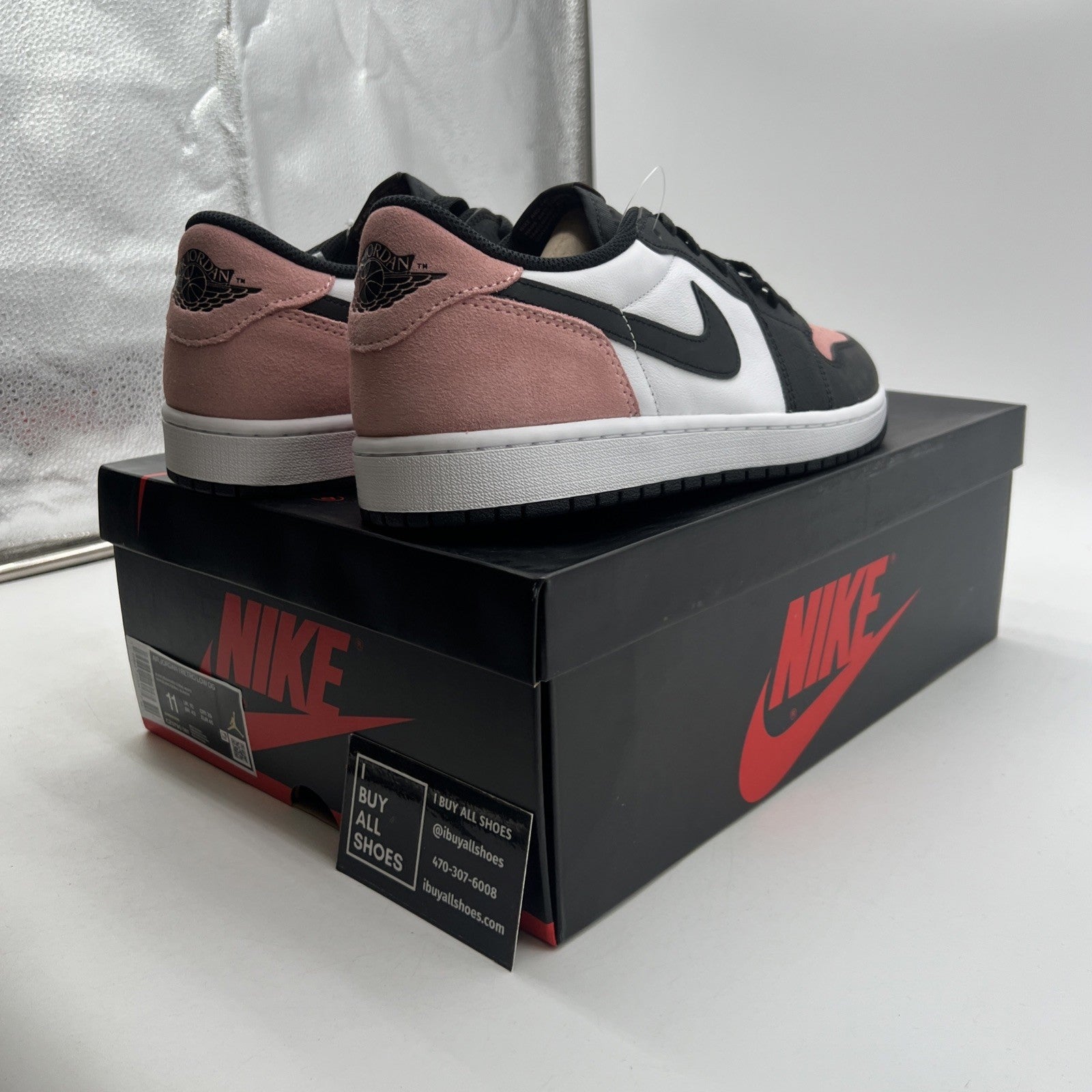 Size 11 - Air Jordan 1 Low OG Bleached Coral (CZ0790-061)