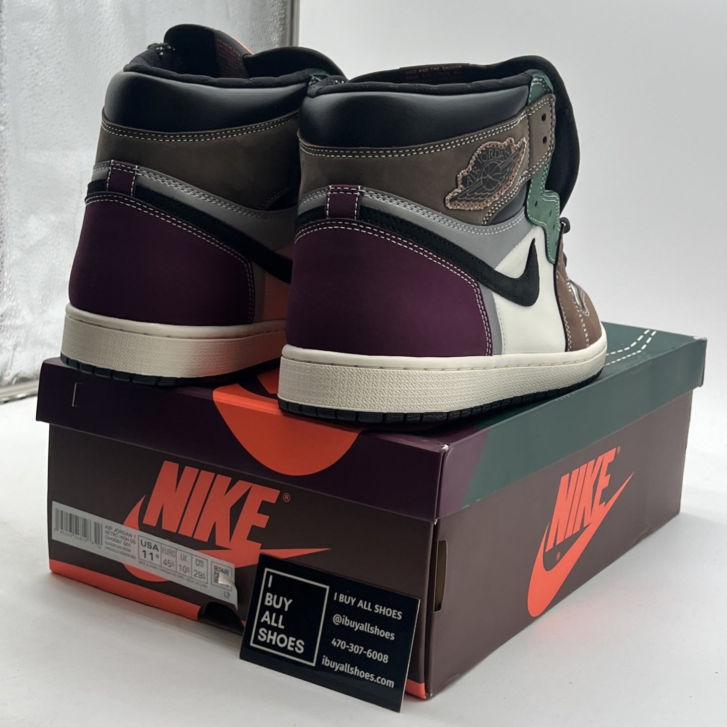 Size 11.5 - Air Jordan 1 High OG Crafted 2021 (DH3097-001)