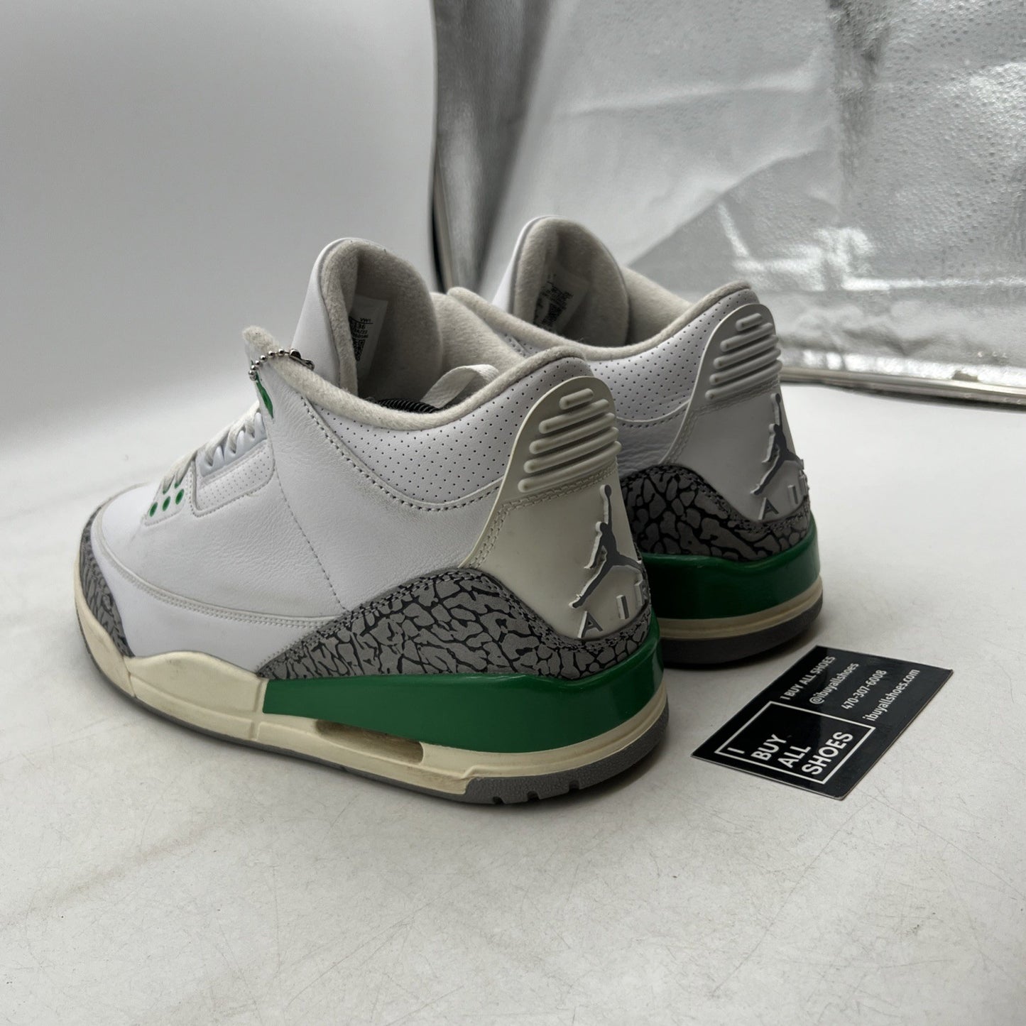 Size 12W - Air Jordan 3 Retro Lucky Green W (CK9246-136)