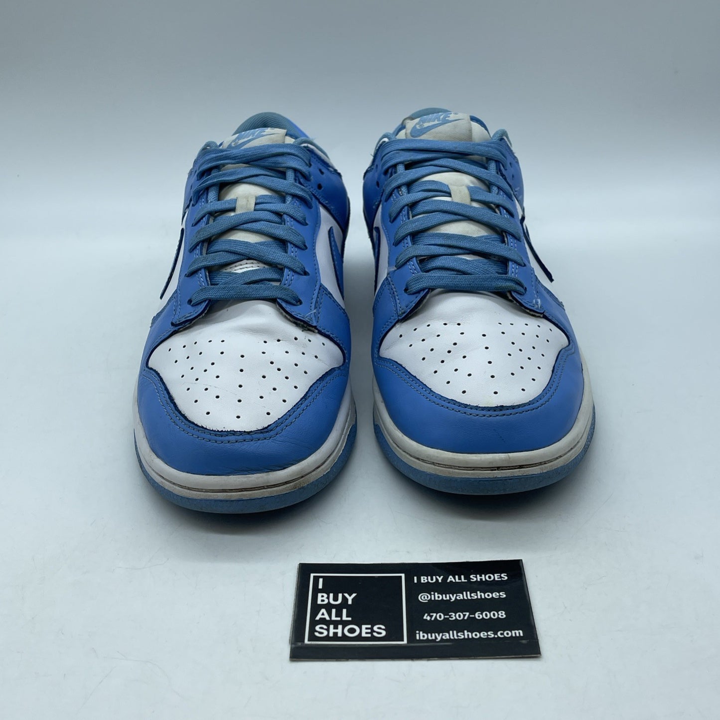 Size 10.5 - Nike Dunk Low University Blue White Leather (DO1391-102)