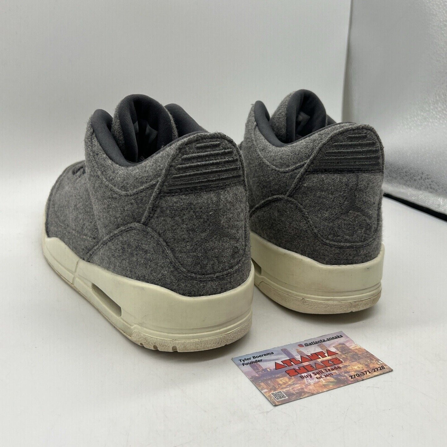 Size 12 - Air Jordan 3 Retro Wool Cream (854263-004)