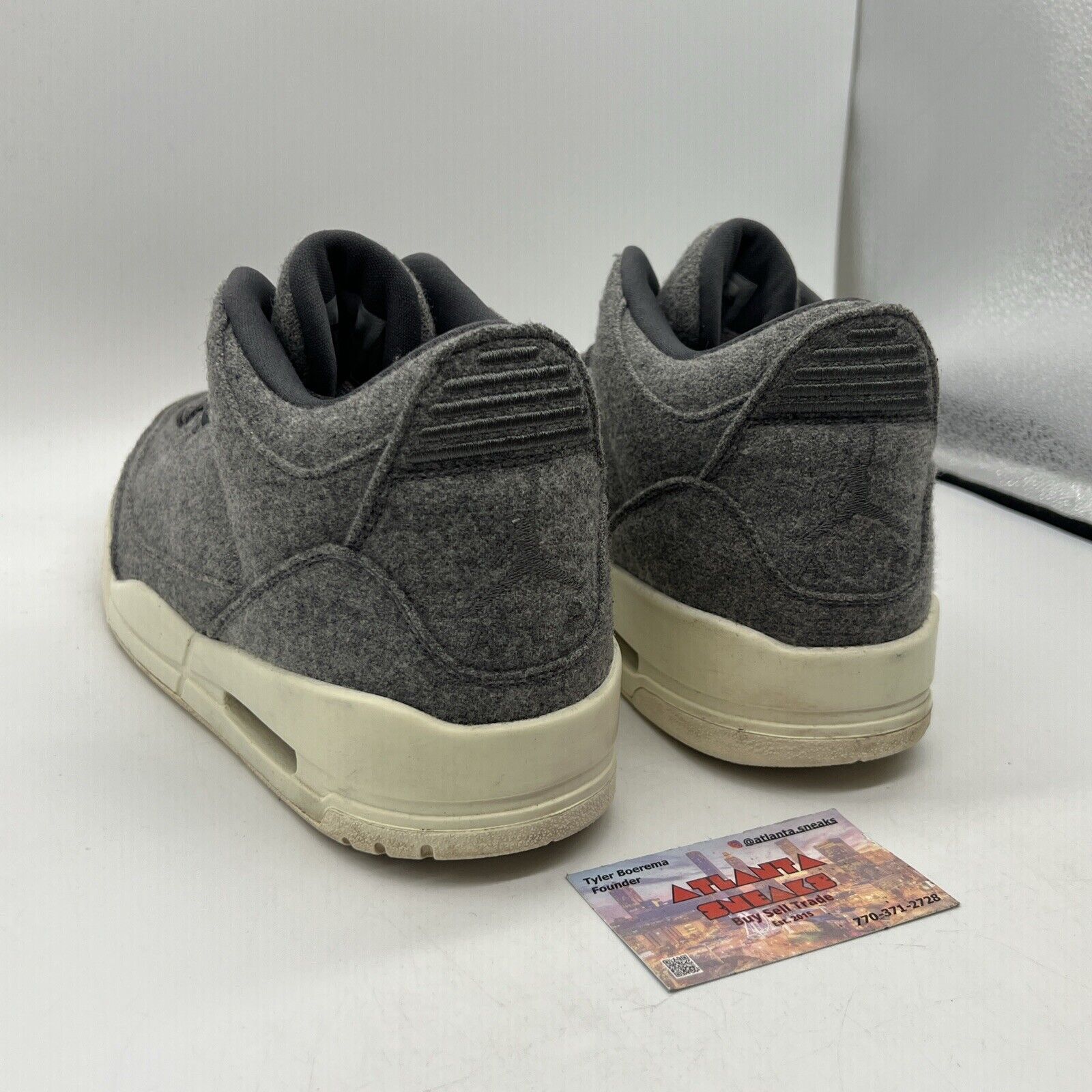 Size 12 - Air Jordan 3 Retro Wool Cream (854263-004)