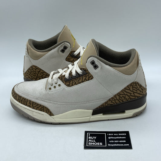 Size 12 - Jordan 3 Retro Low Palomino Brown Suede (CT8532-102)