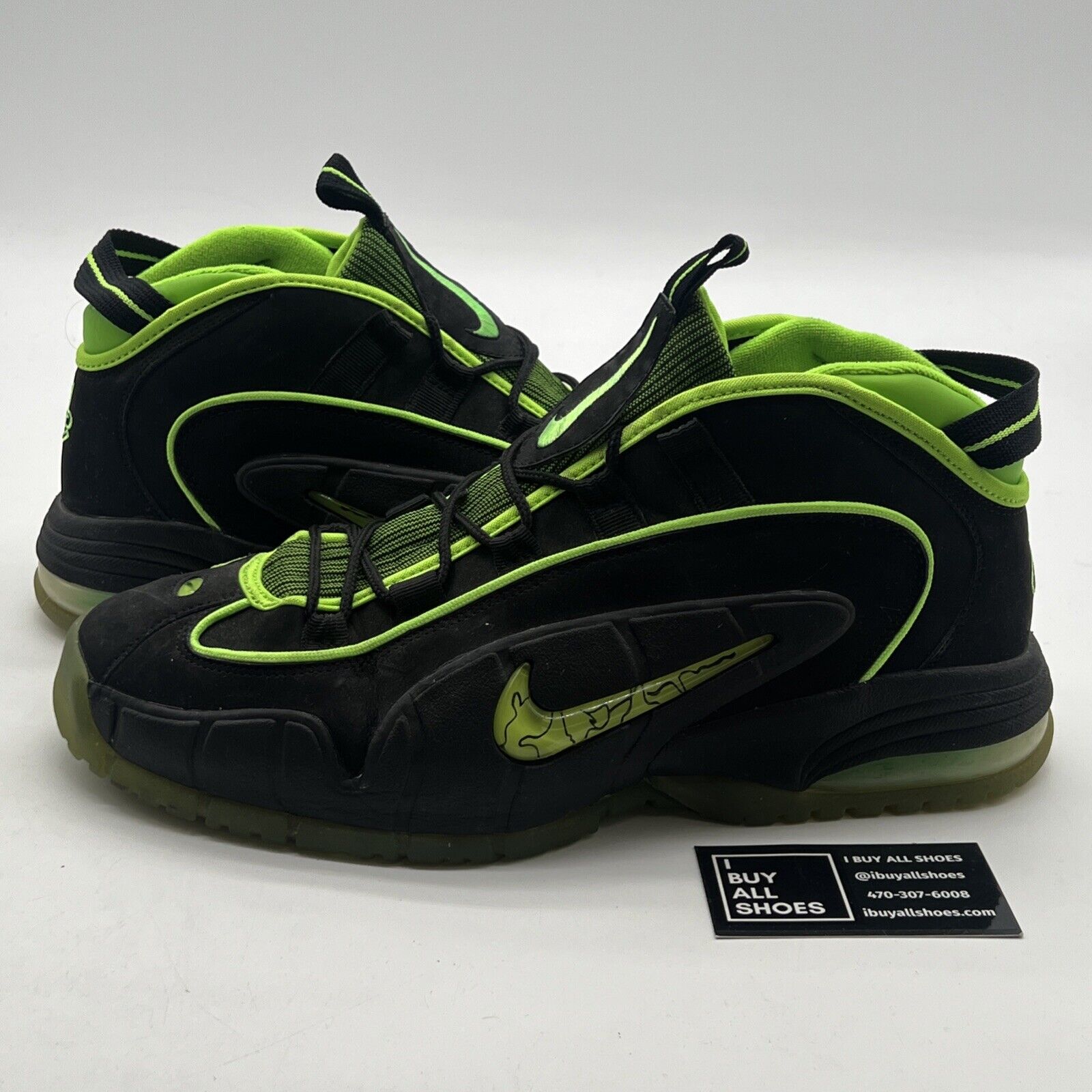 Size 13 - Nike Air Max Penny 05 Hoh Black (438793-033)