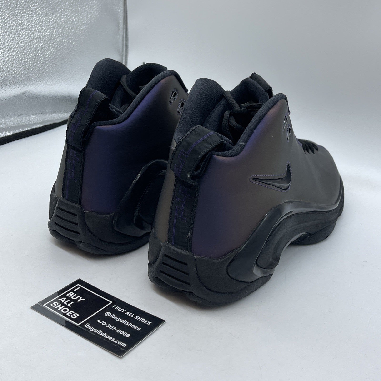 Size 12 - Nike Air Pippen 2 Purple Black Leather (312545-500)