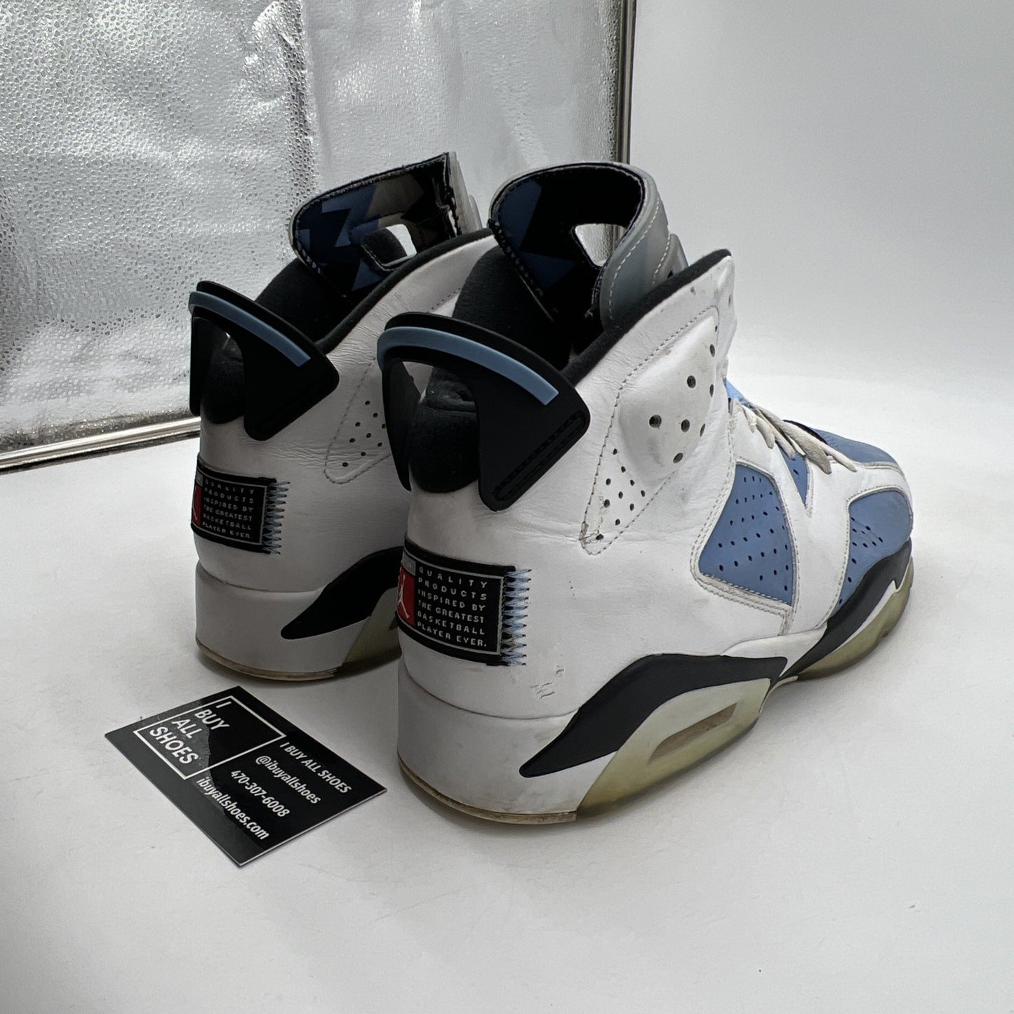Size 12 - Air Jordan 6 Retro Mid UNC Home (CT8529-410)