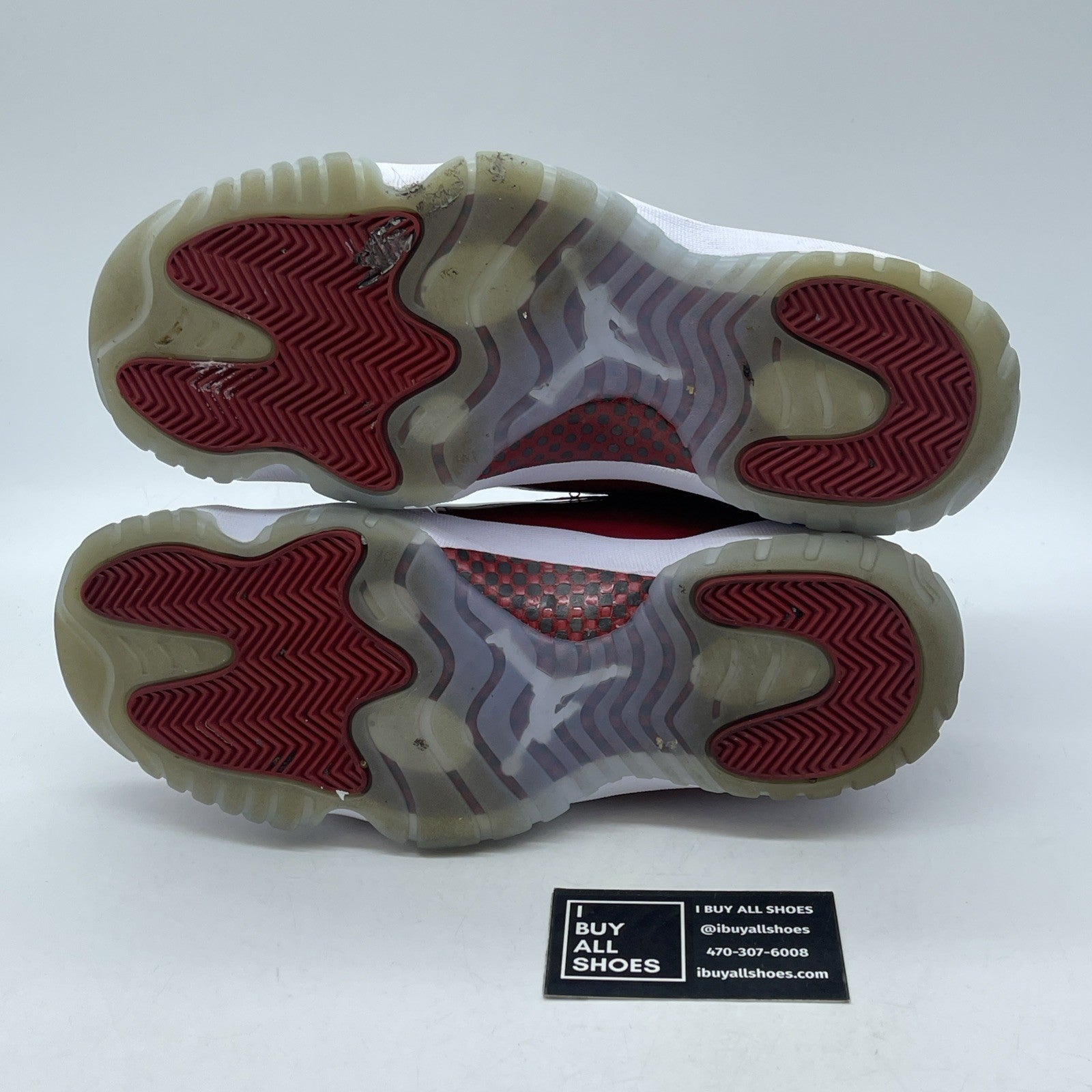 Size 10 - Jordan 11 Retro High Cherry Red White Leather Suede (CT8012-116)