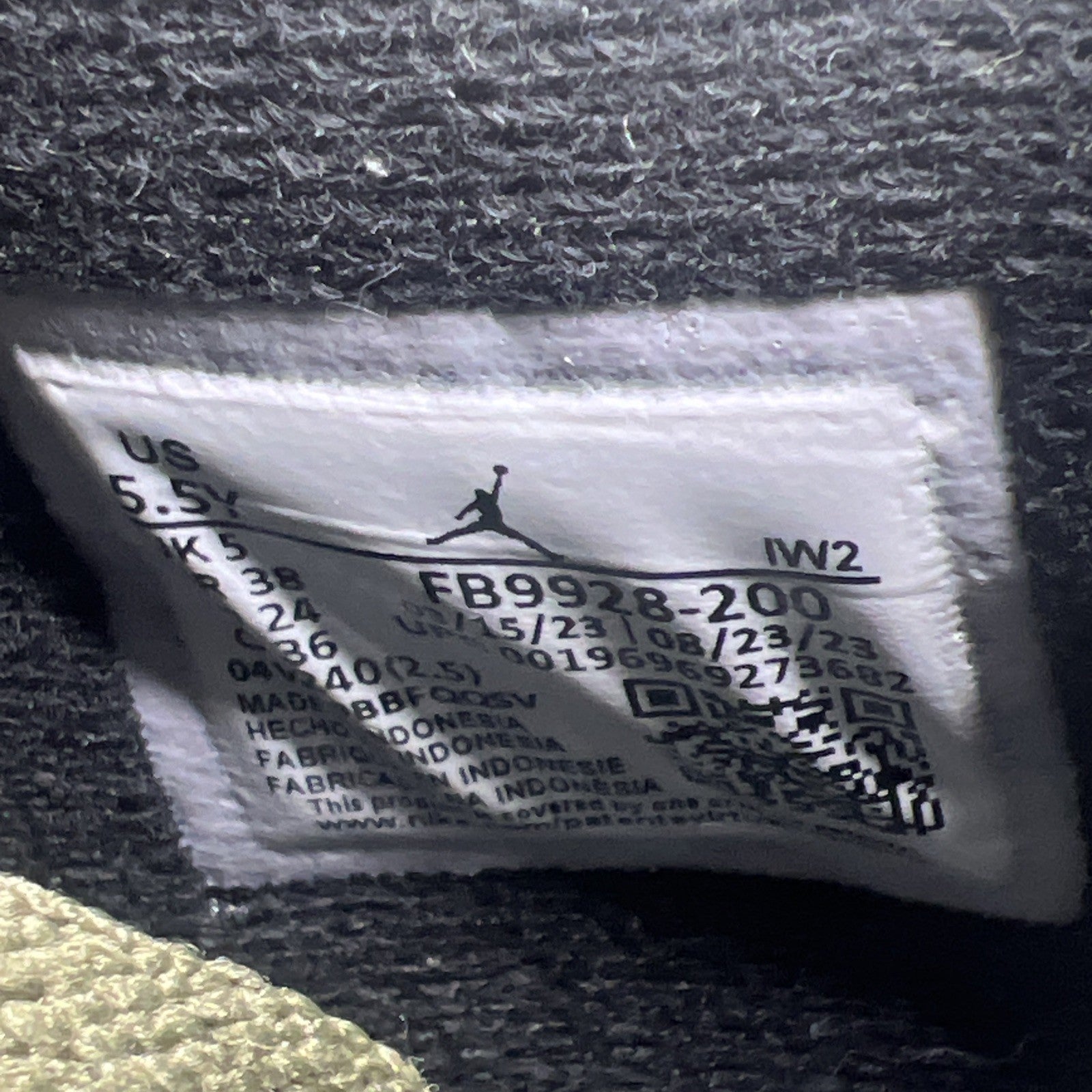 Size 5.5 (GS) - Air Jordan 4 SE Retro Low Craft - Olive (FB9928-200)