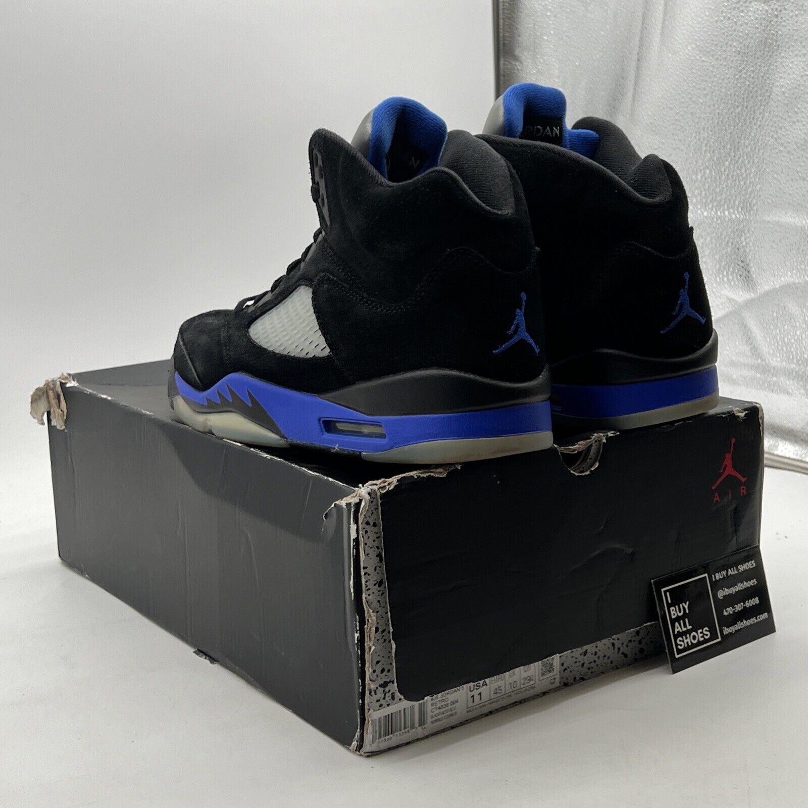 Size 11 - Air Jordan 5 Retro Mid Racer Blue (CT4838-004)