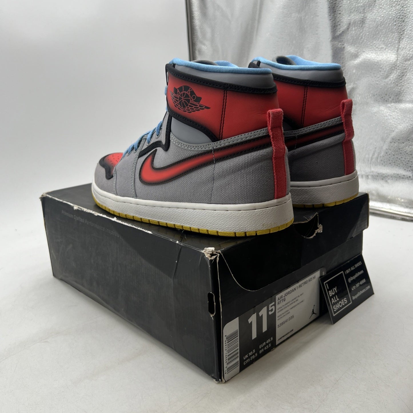 Size 11.5 - Jordan AJKO Retro RTTG High Barcelona (539541-035)