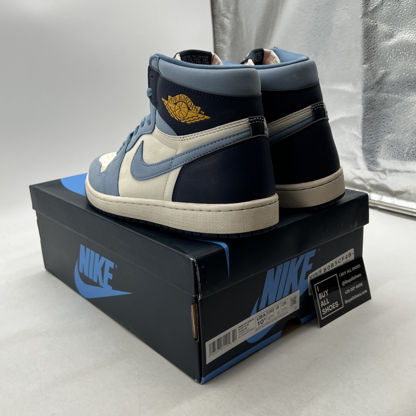 Size 10.5 - Air Jordan 1 Retro High OG First in Flight W (FD2596-400)