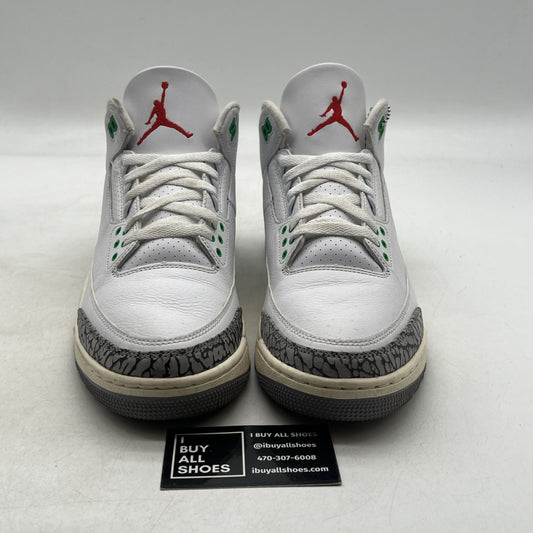 Size 12W - Air Jordan 3 Retro Lucky Green W (CK9246-136)