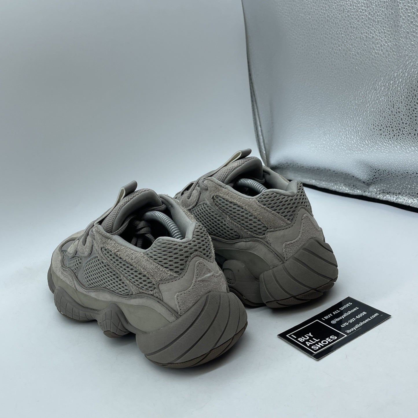 Size 10 - adidas Yeezy 500 Ash Grey Suede Leather (GX3607)