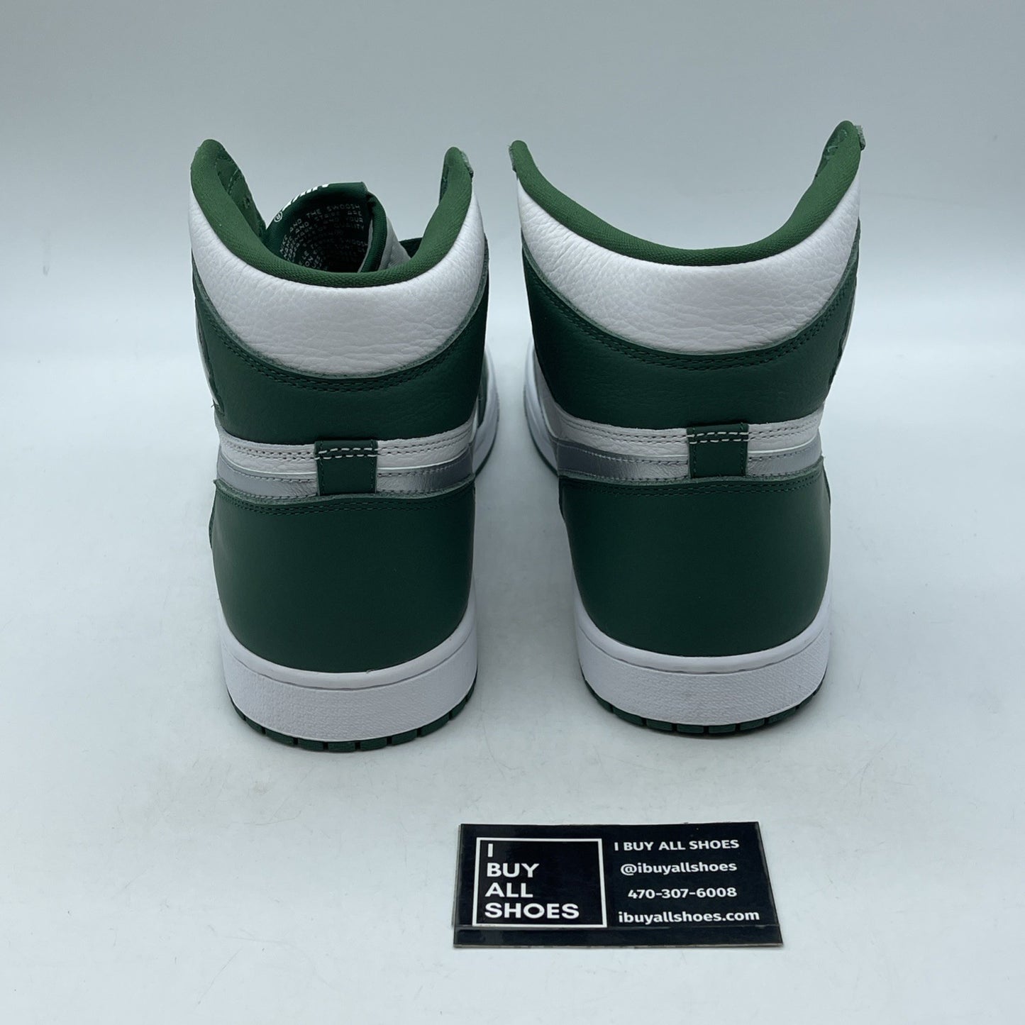 Size 13 - Air Jordan 1 Retro OG High Gorge Green White Silver (DZ5485-303)