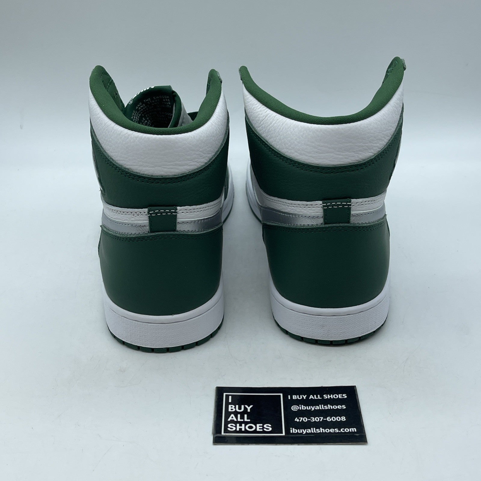 Size 13 - Air Jordan 1 Retro OG High Gorge Green White Silver (DZ5485-303)