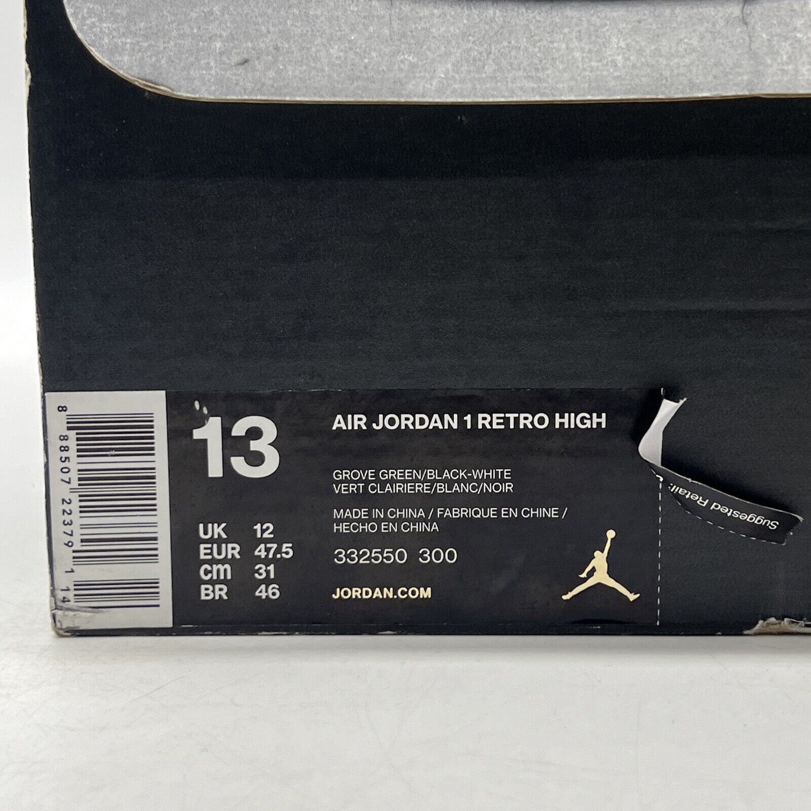 Size 13 - Air Jordan 1 High Anti-Gravity Machines (332550-300)