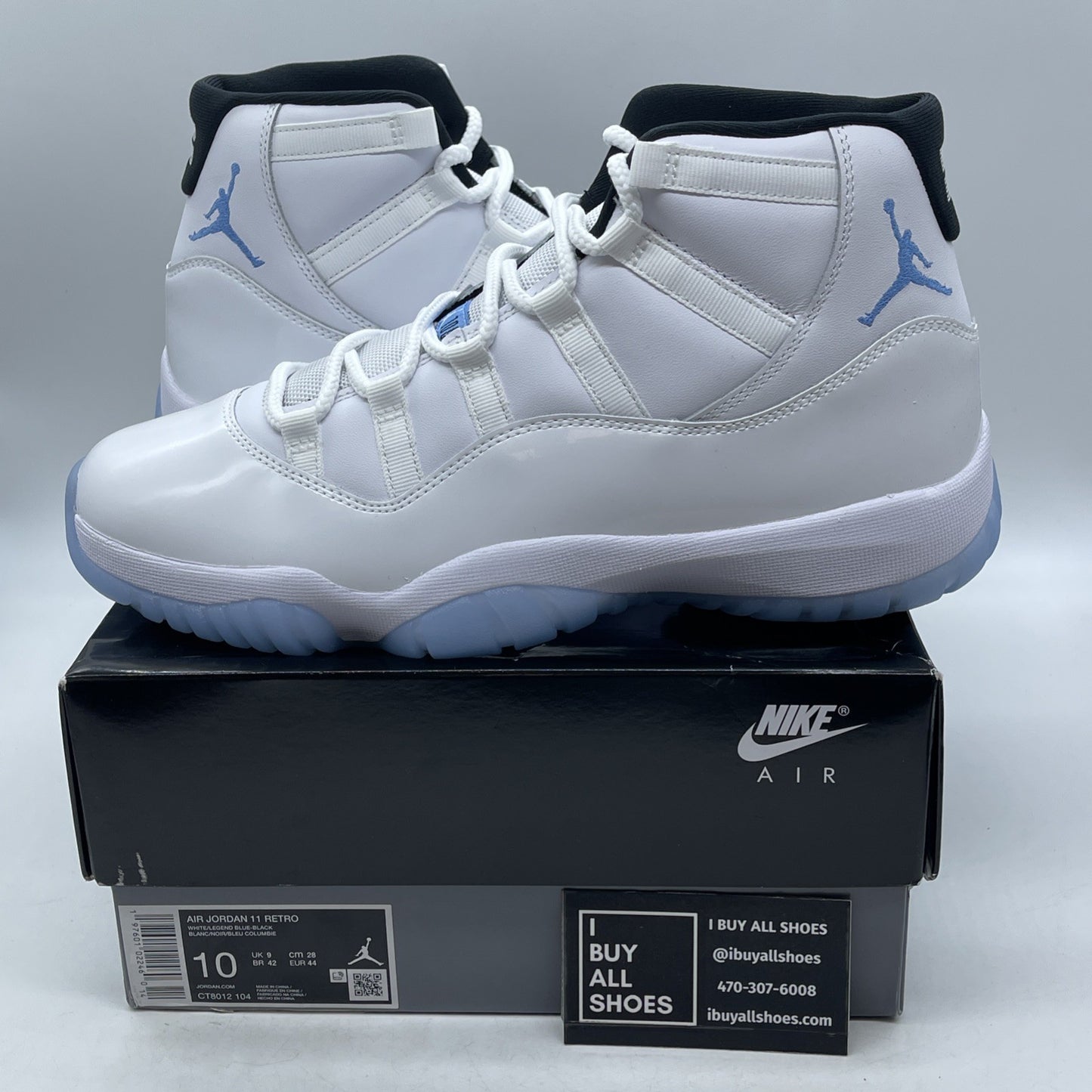 Size 10 - Air Jordan 11 Legend Blue (CT8012-104)