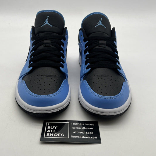 Size 8 - Air Jordan 1 Low University Blue Black (553558-403)