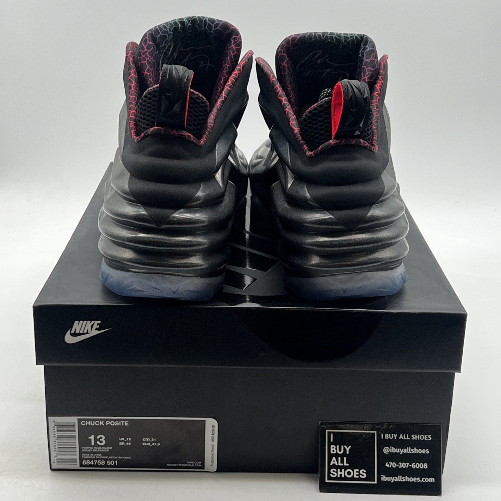 Size 13 - Nike Chuck Posite Purple Haze (684758-501)