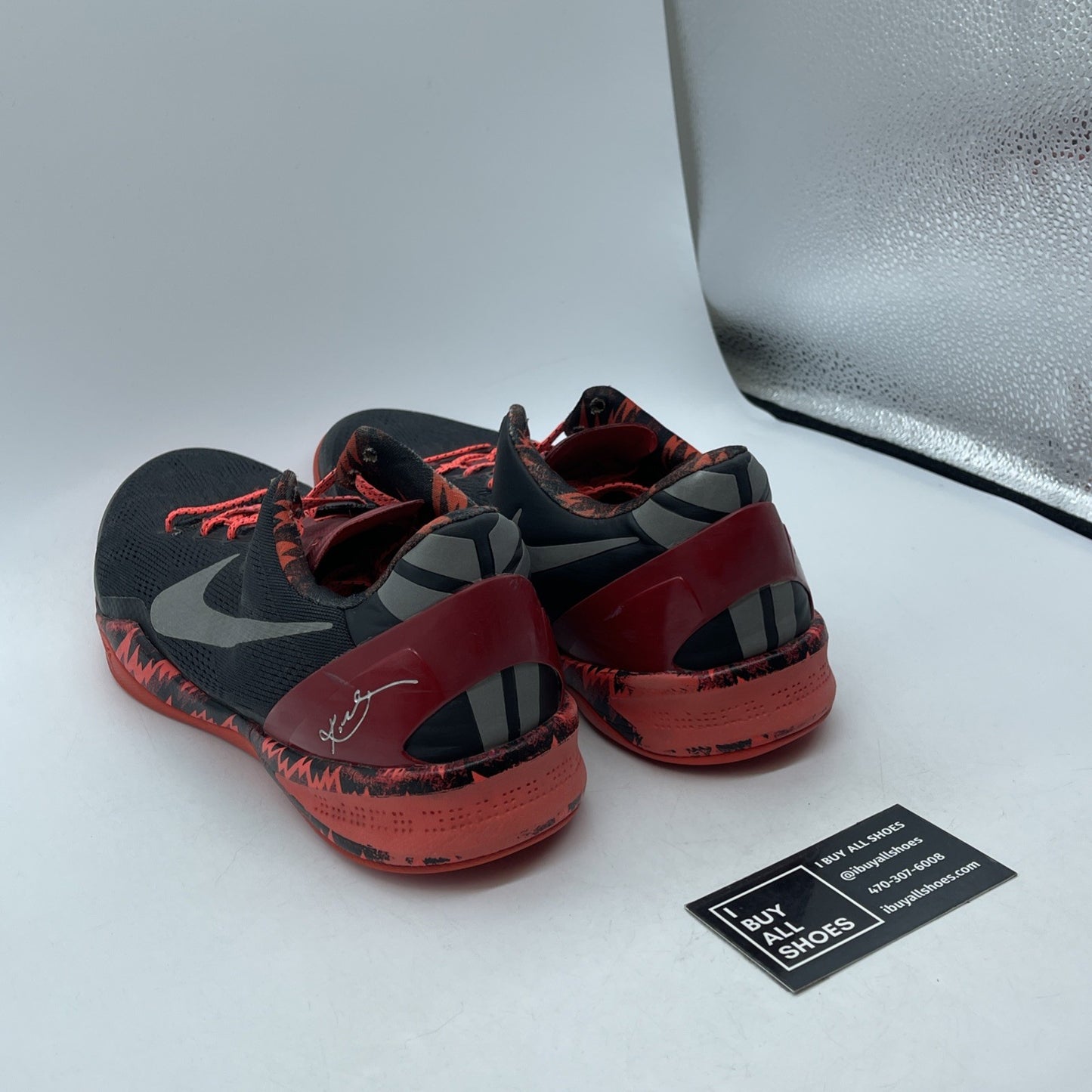 Size 12 - Nike Kobe 8 Philippines Pack - Gym Red Black Suede (613959-002)
