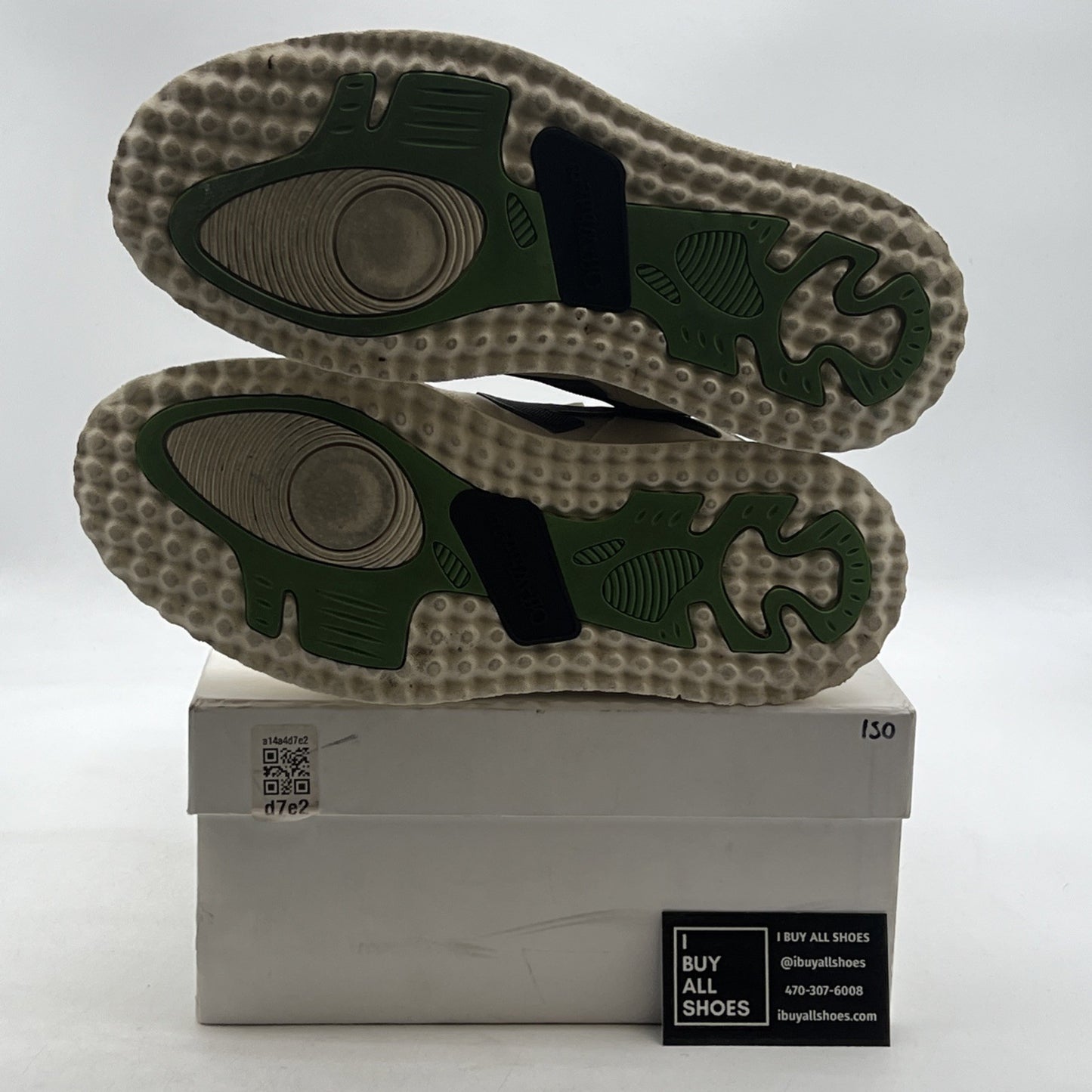 Size 45 - Off-White Mid Sponge Green White Shoes Sneakers Virgil