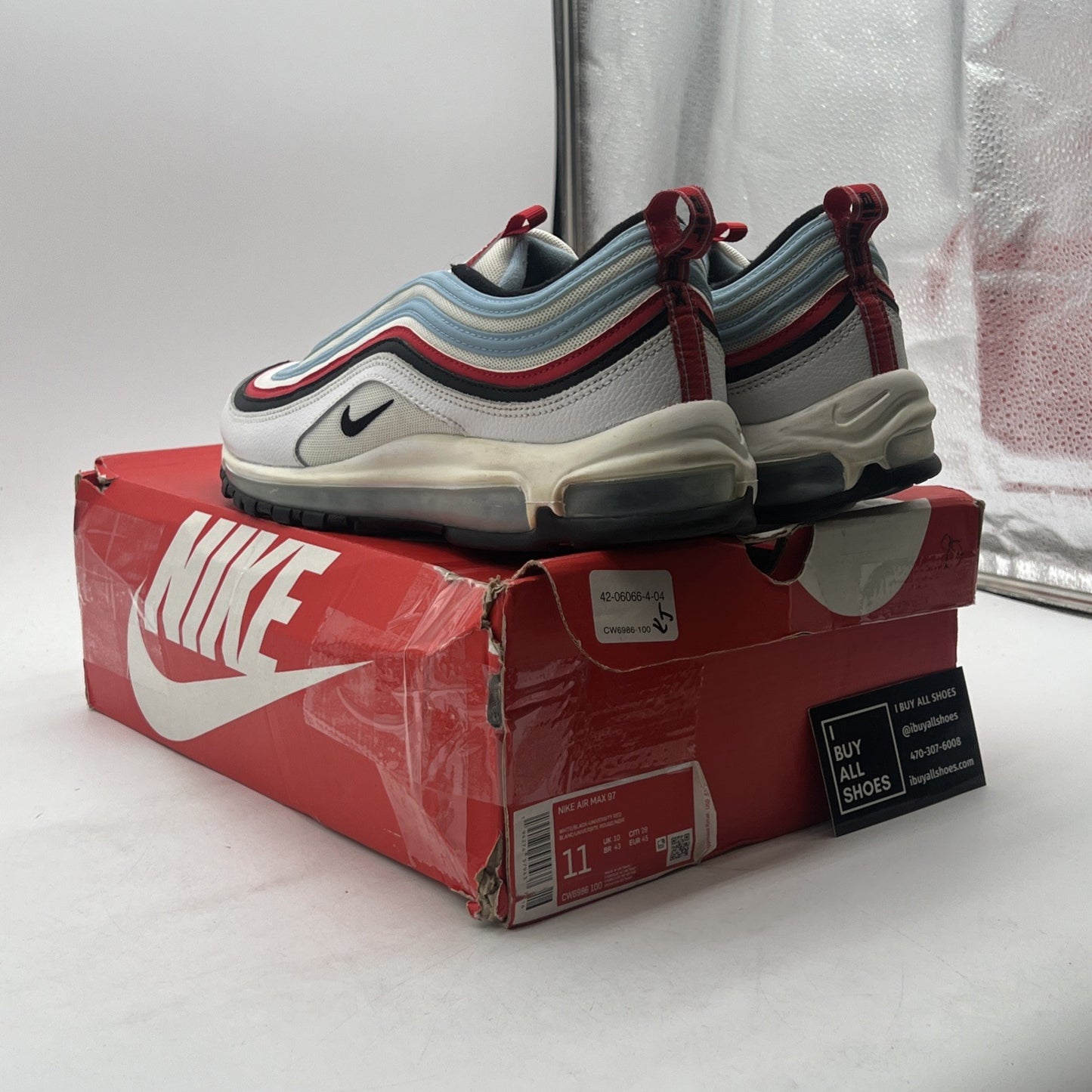 Size 11 - Nike Air Max 97 Gundam (CW6986-100)