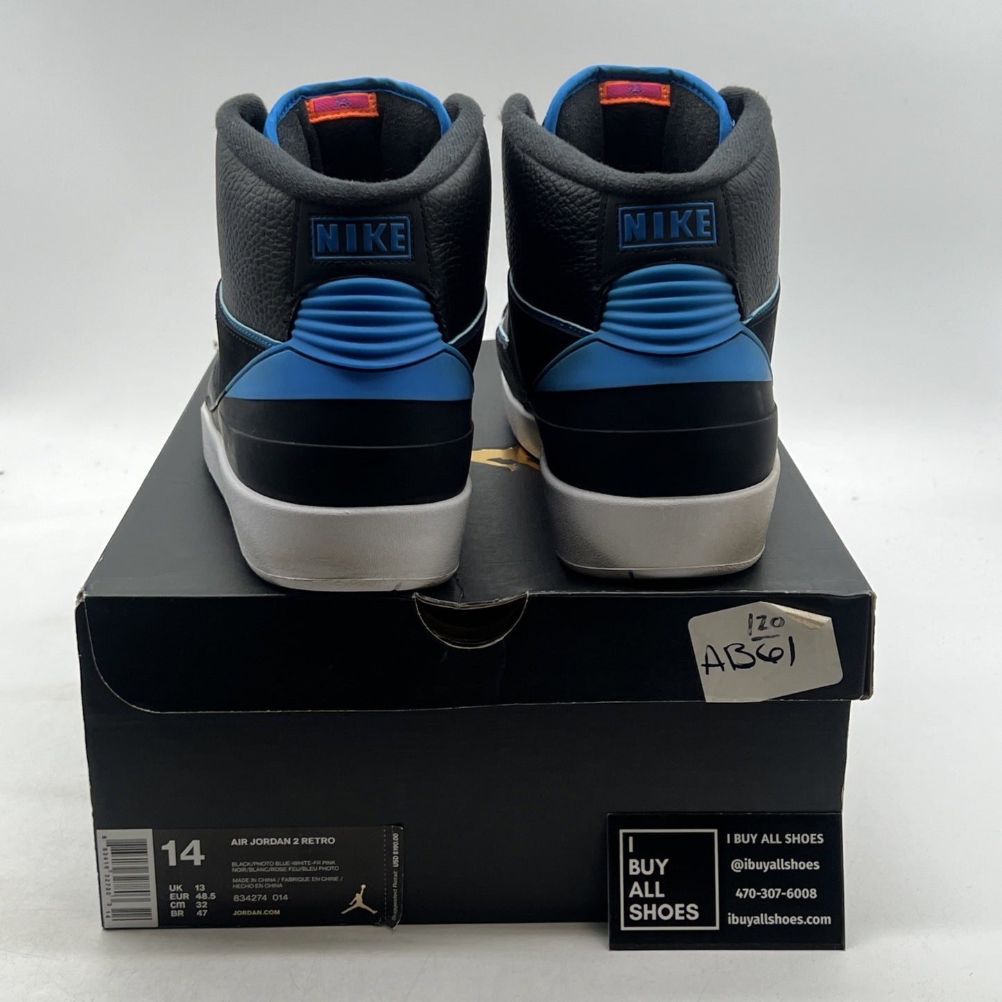 Size 14 - Air Jordan 2 Retro Radio Raheem (834274-014)