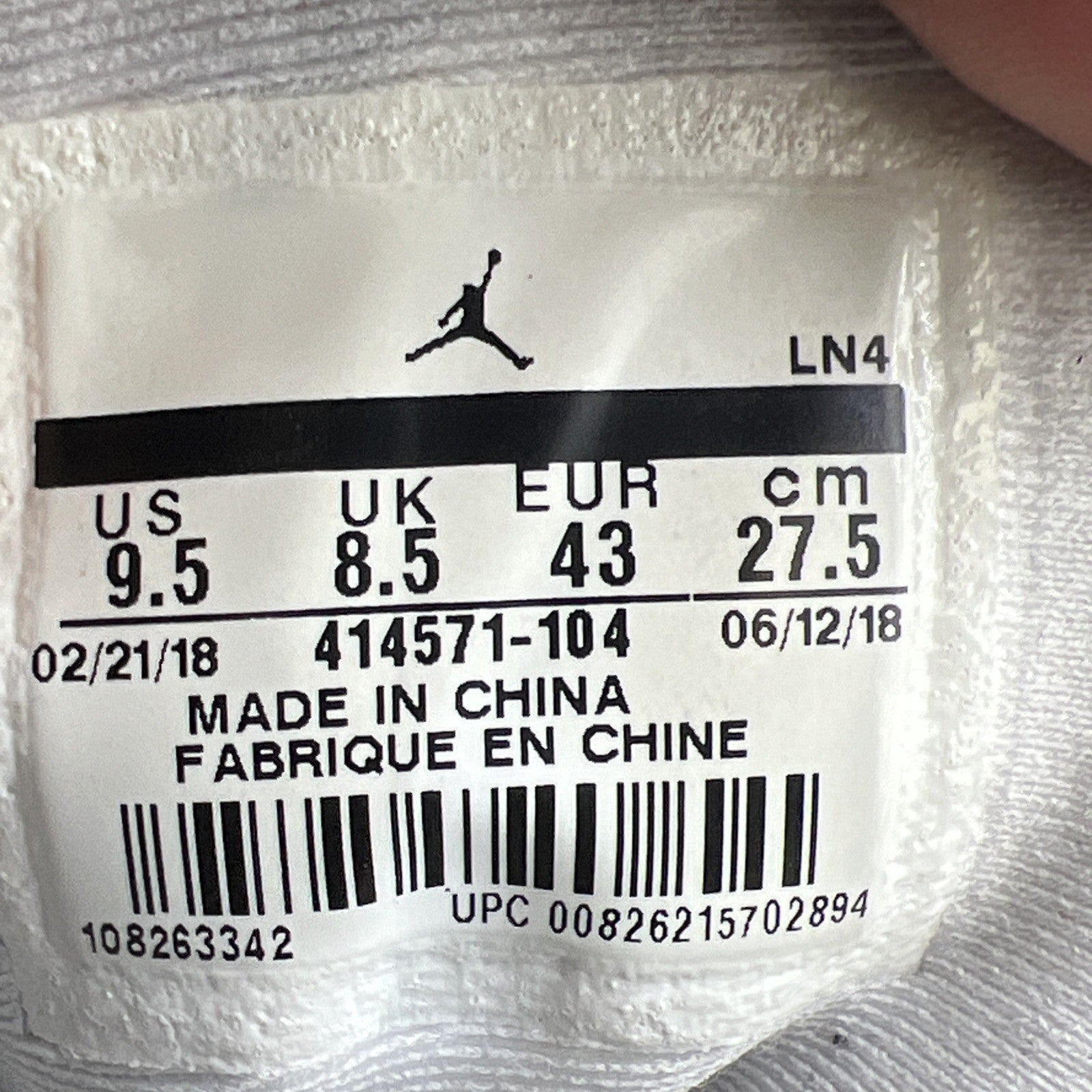 Size 9.5 - Air Jordan 13 Retro He Got Game 2018 (414571-104)