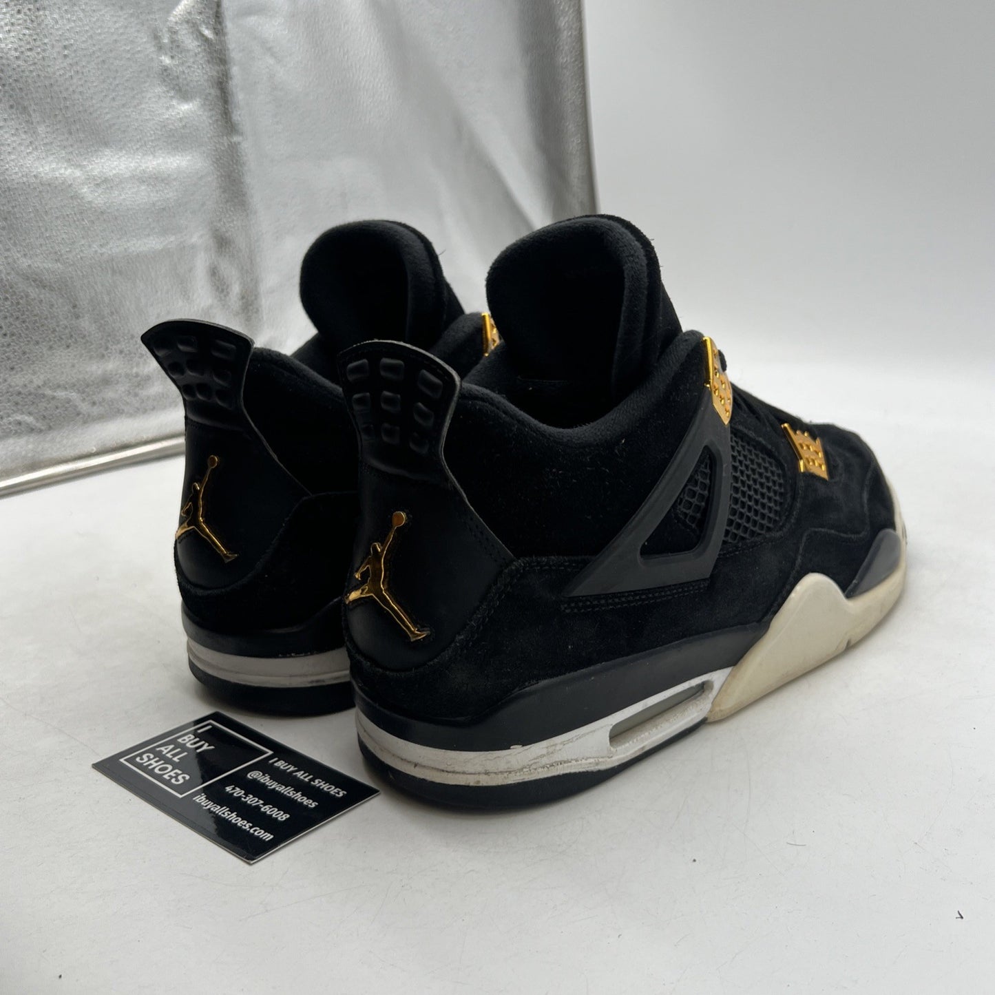 Size 12 - Air Jordan 4 Retro Royalty 2017 (308497-032)