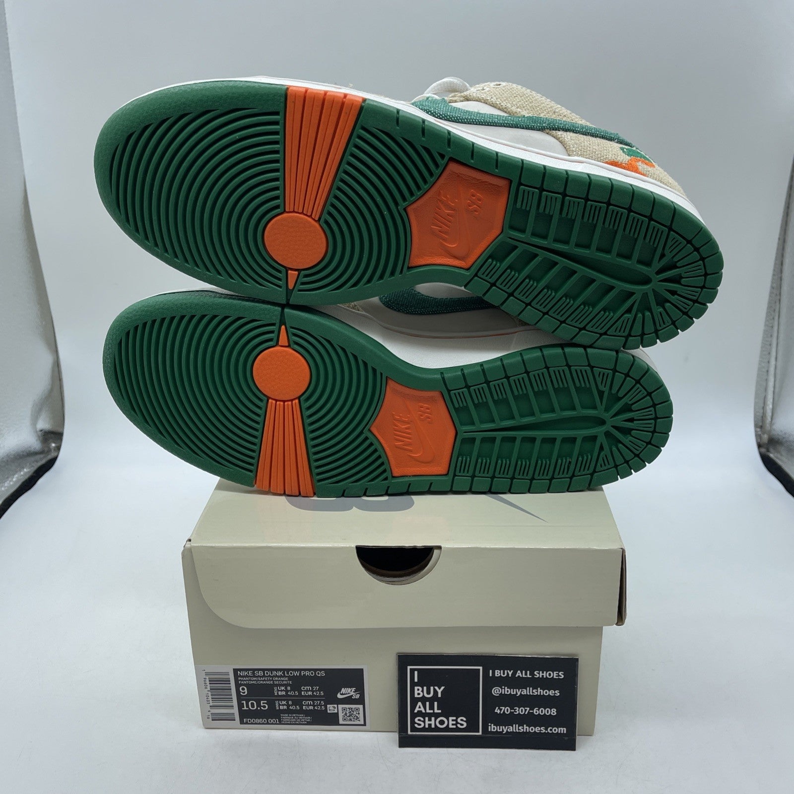 Size 9 - Nike SB Dunk Low x Jarritos White (FD0860-001)